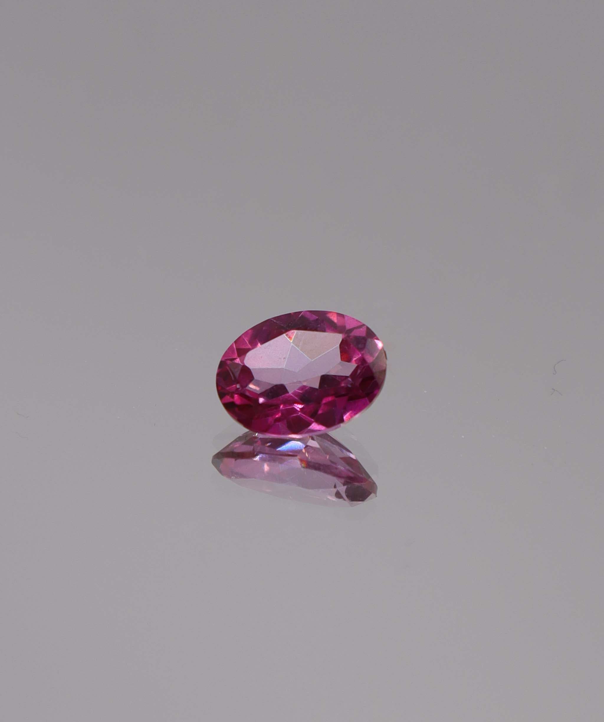 Luxury Promise 1.34ct Oval Cut Pink Topaz DXBS6126