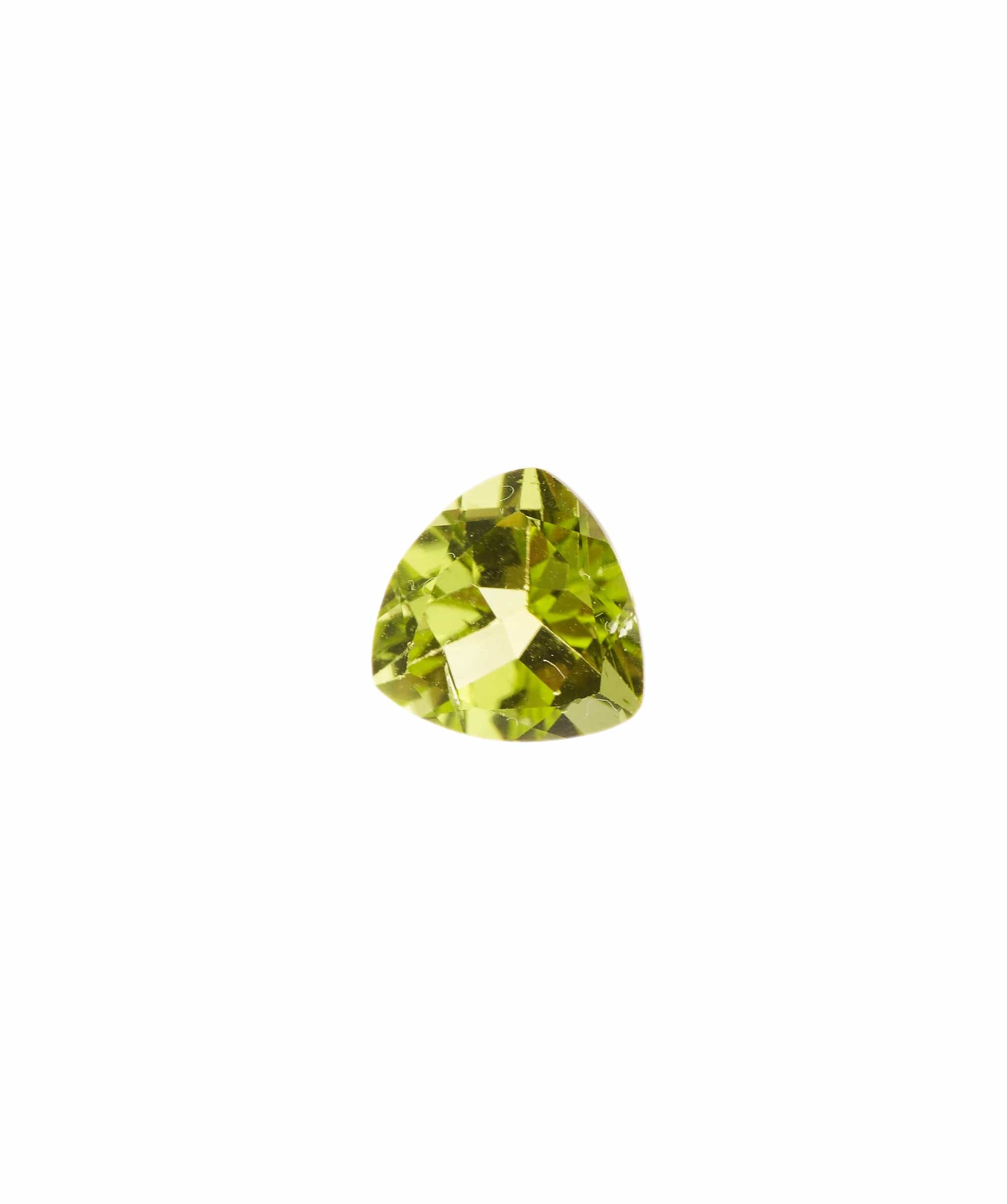 Luxury Promise 1.38 crt Peridot Trillion Cut ALC3659