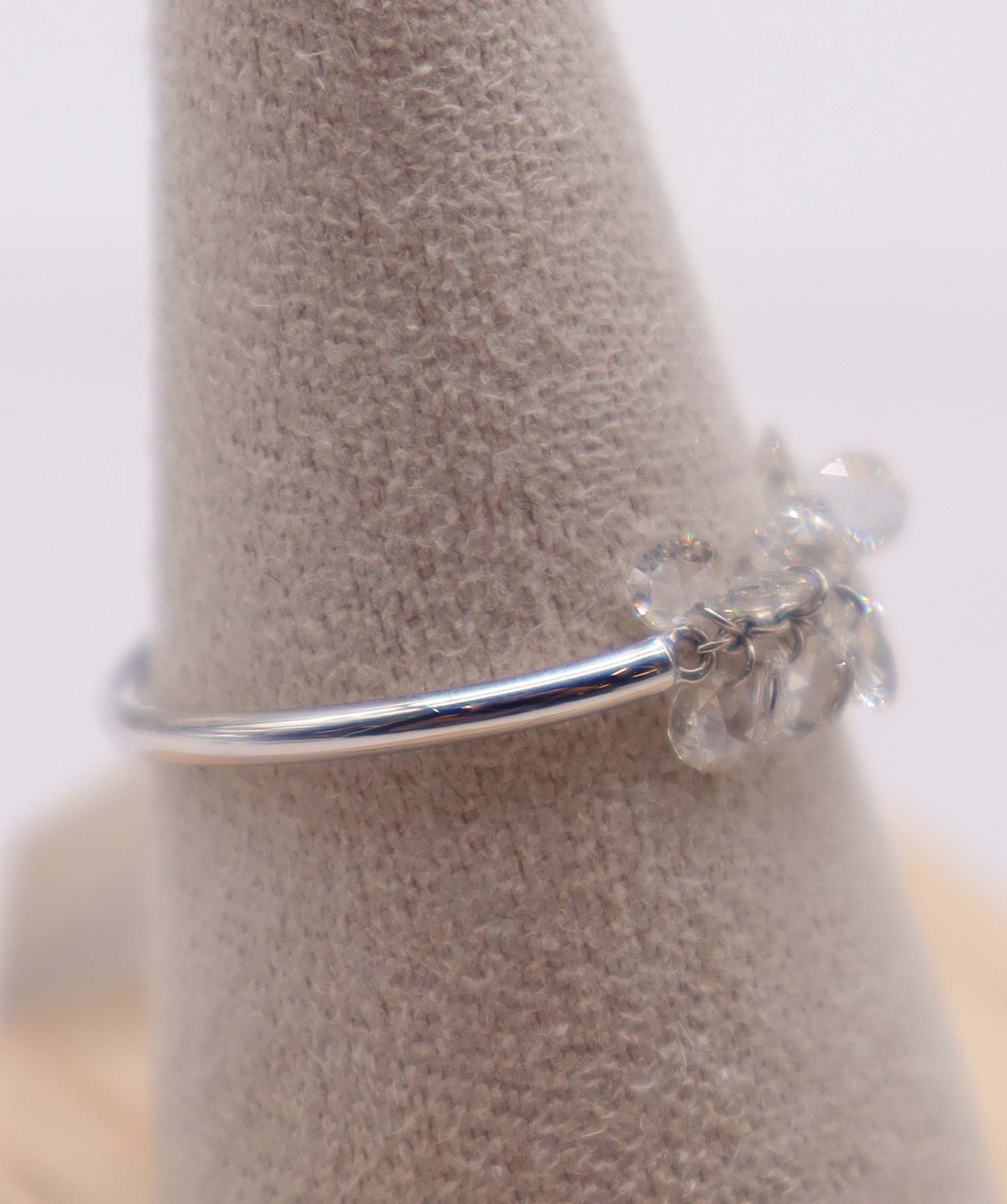 Luxury Promise 1.40ct WHITE ROSECUT RING R4435