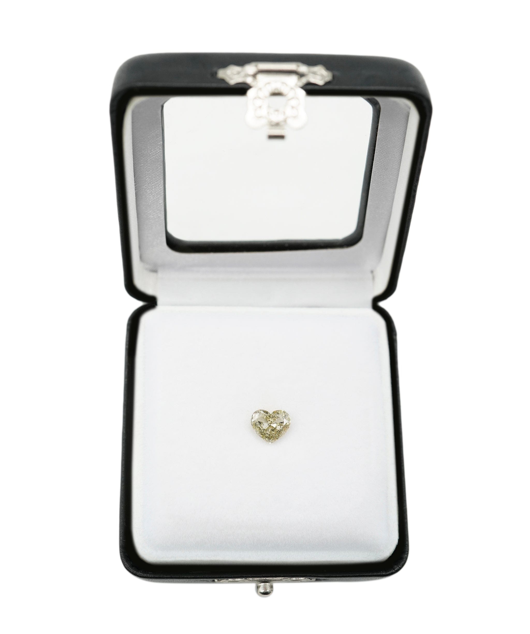 Luxury Promise 1.41CT GREENISH-YELLOW HEART DIAMOND ANLS4705