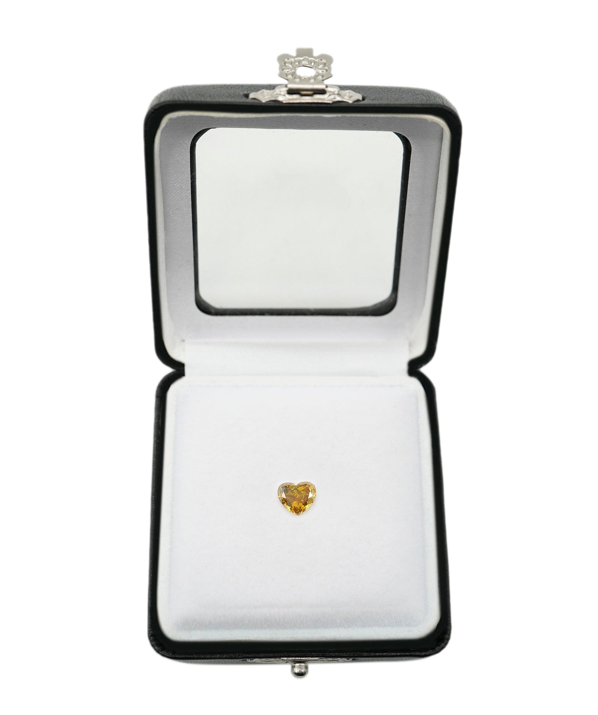 Luxury Promise 1.42CT GREENISH-YELLOW HEART DIAMOND ANLS4701