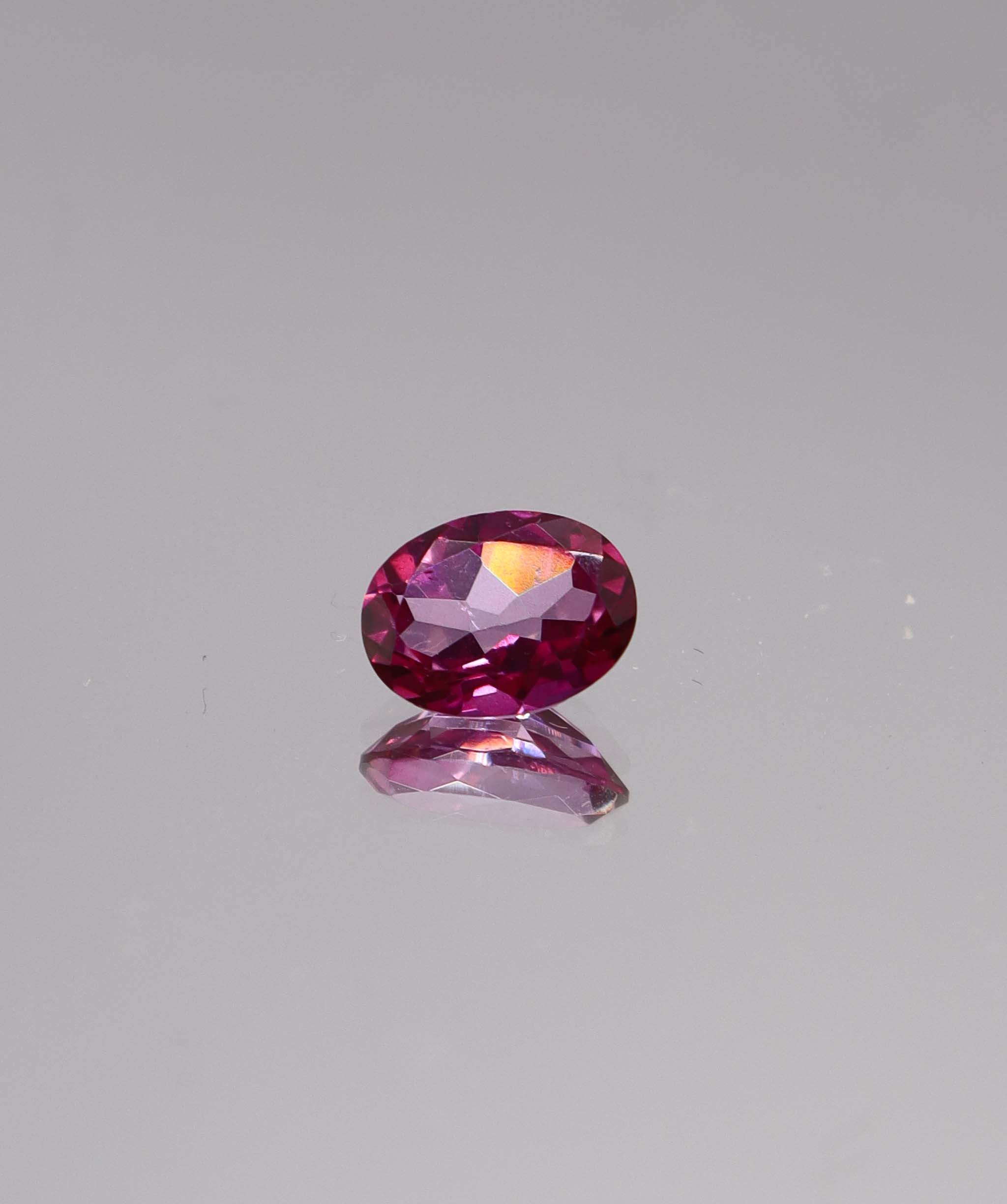 Luxury Promise 1.42ct Oval Cut Pink Topaz DXBS6163
