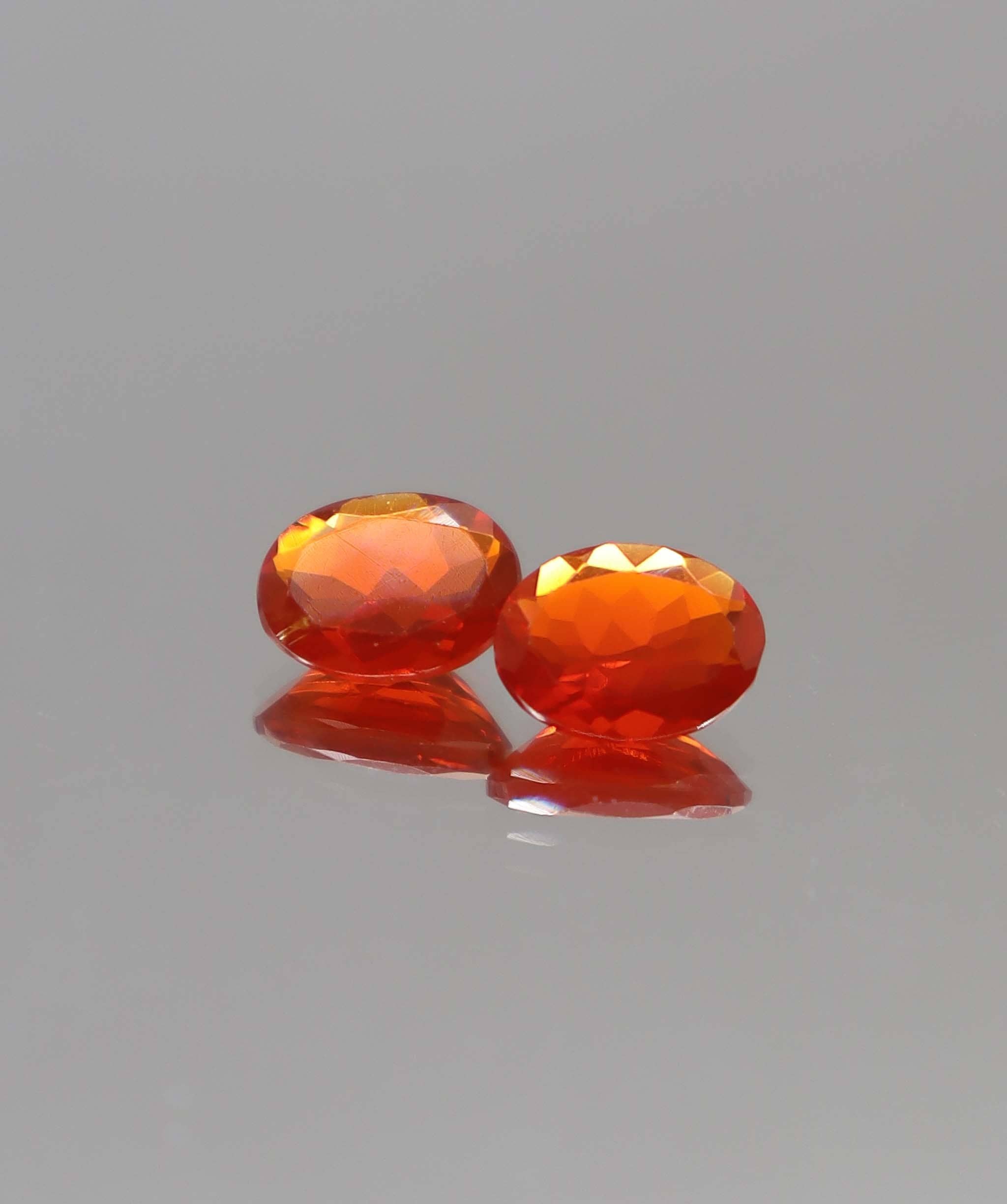 Luxury Promise 1.49ct Fire Opal Oval pair DXBCS2321