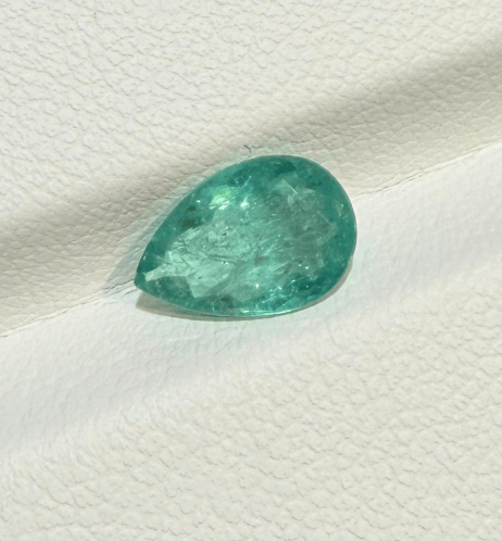 Luxury Promise 1.53ct Neon Bluish-green paraiba from Brazil DXBCS4146