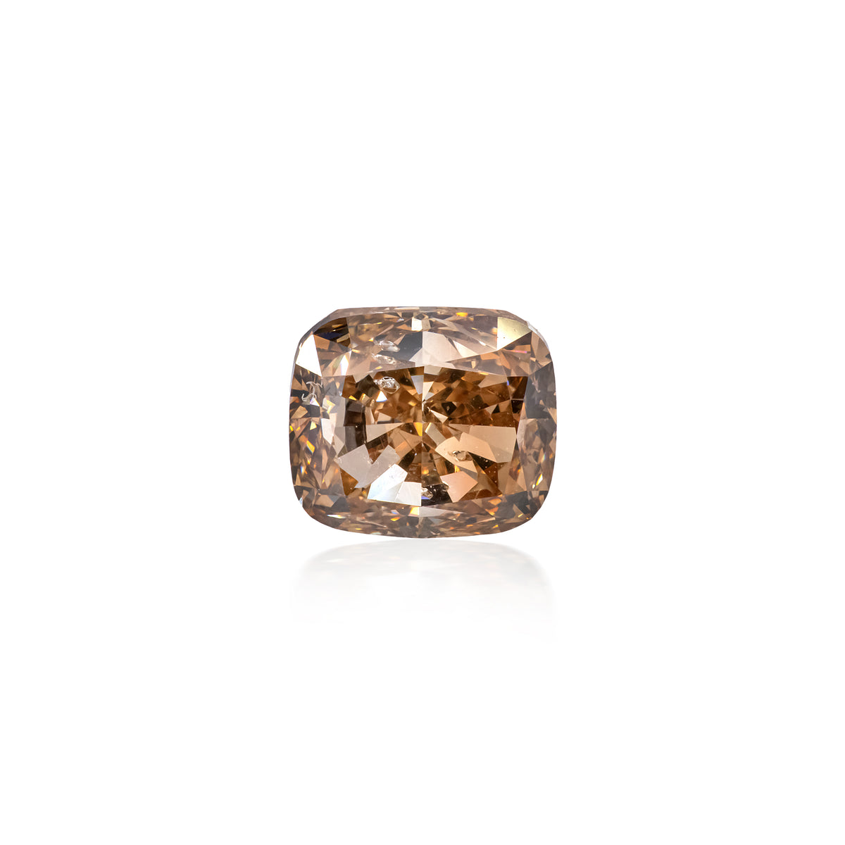 Luxury Promise 1.55ct INTENSE PINK EMBER CUSH DIAMOND DBXN0561