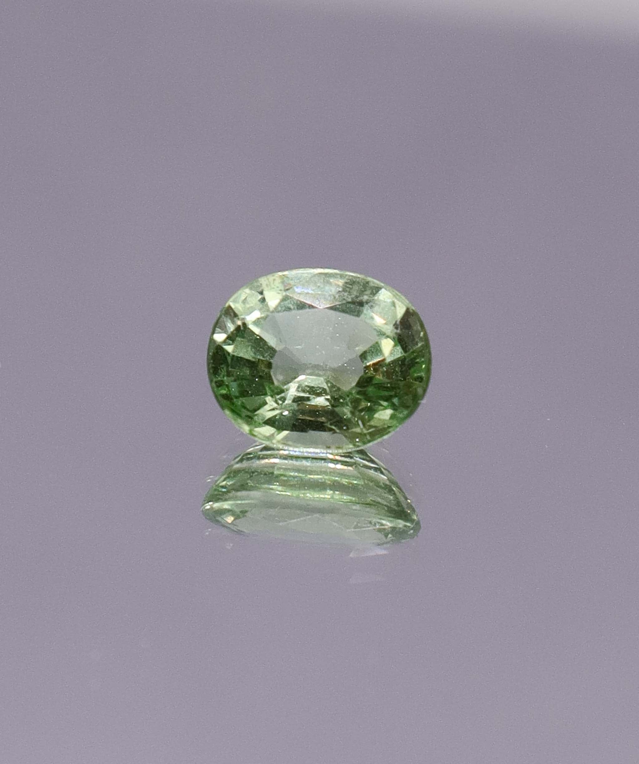 Luxury Promise 1.56ct Uvarovite Garnet Oval DXBCS2190