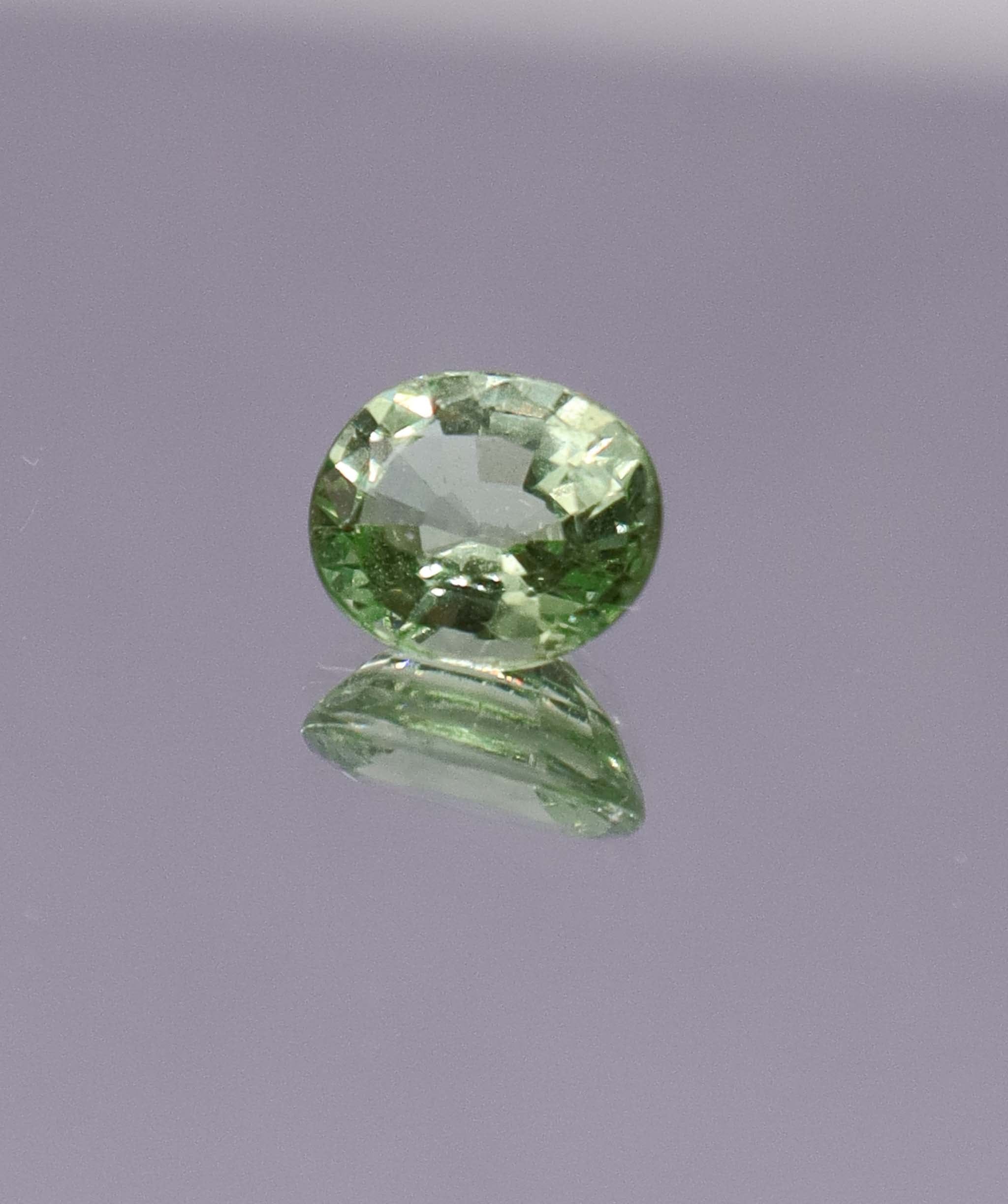Luxury Promise 1.56ct Uvarovite Garnet Oval DXBCS2190