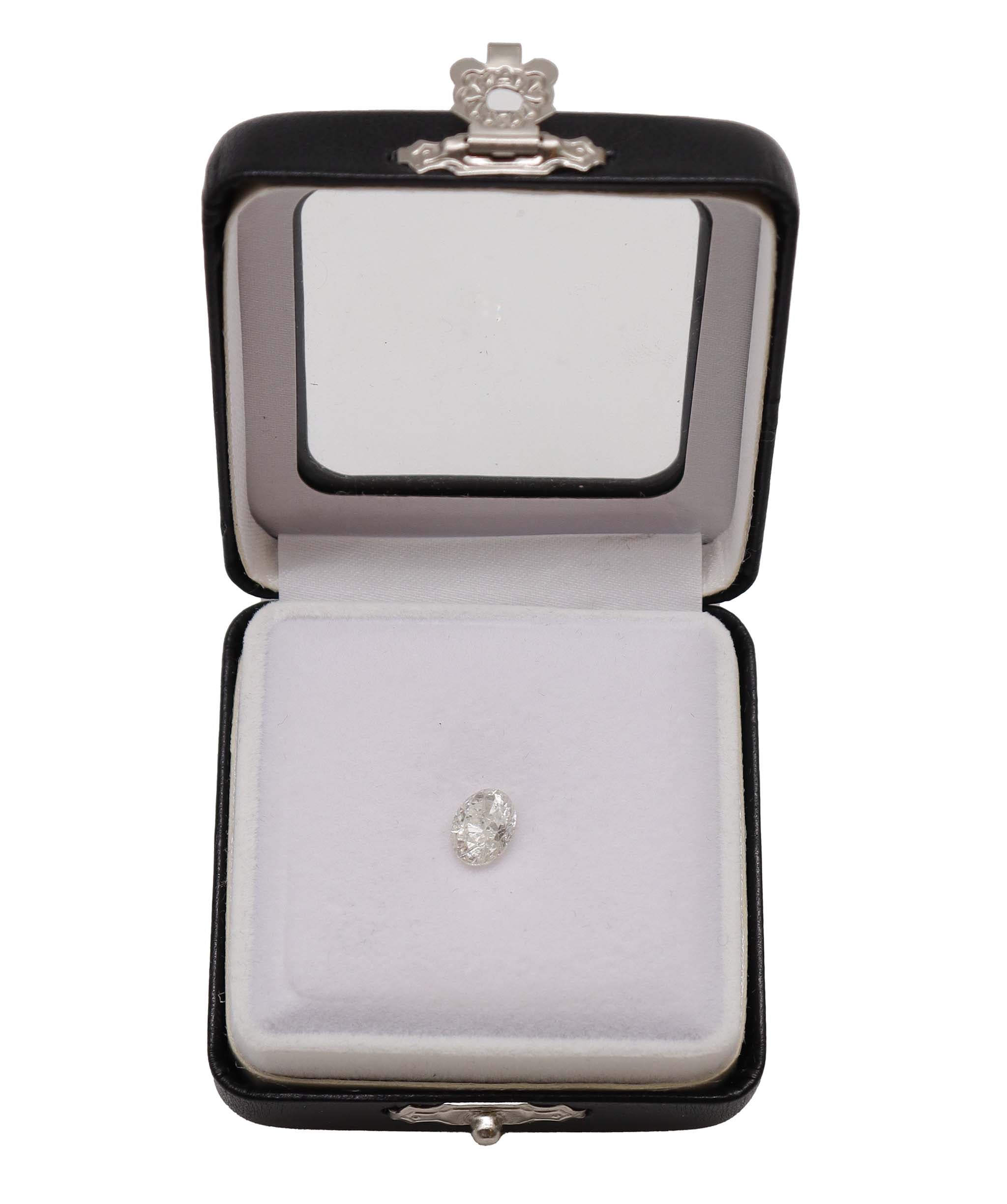 Luxury Promise 1.61CT G EYE CLEAN OVAL DIAMOND 1 PIECE SET DXBN0053