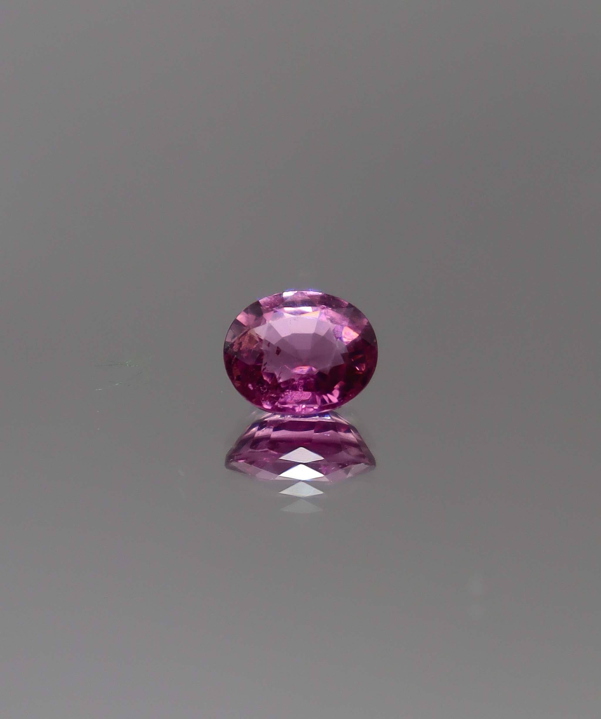 Luxury Promise 1.62ct purple copper bearing tourmaline oval DXBCS2744