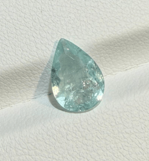 Luxury Promise 1.74ct Ice-blue paraiba from Mozambique DXBCS4150