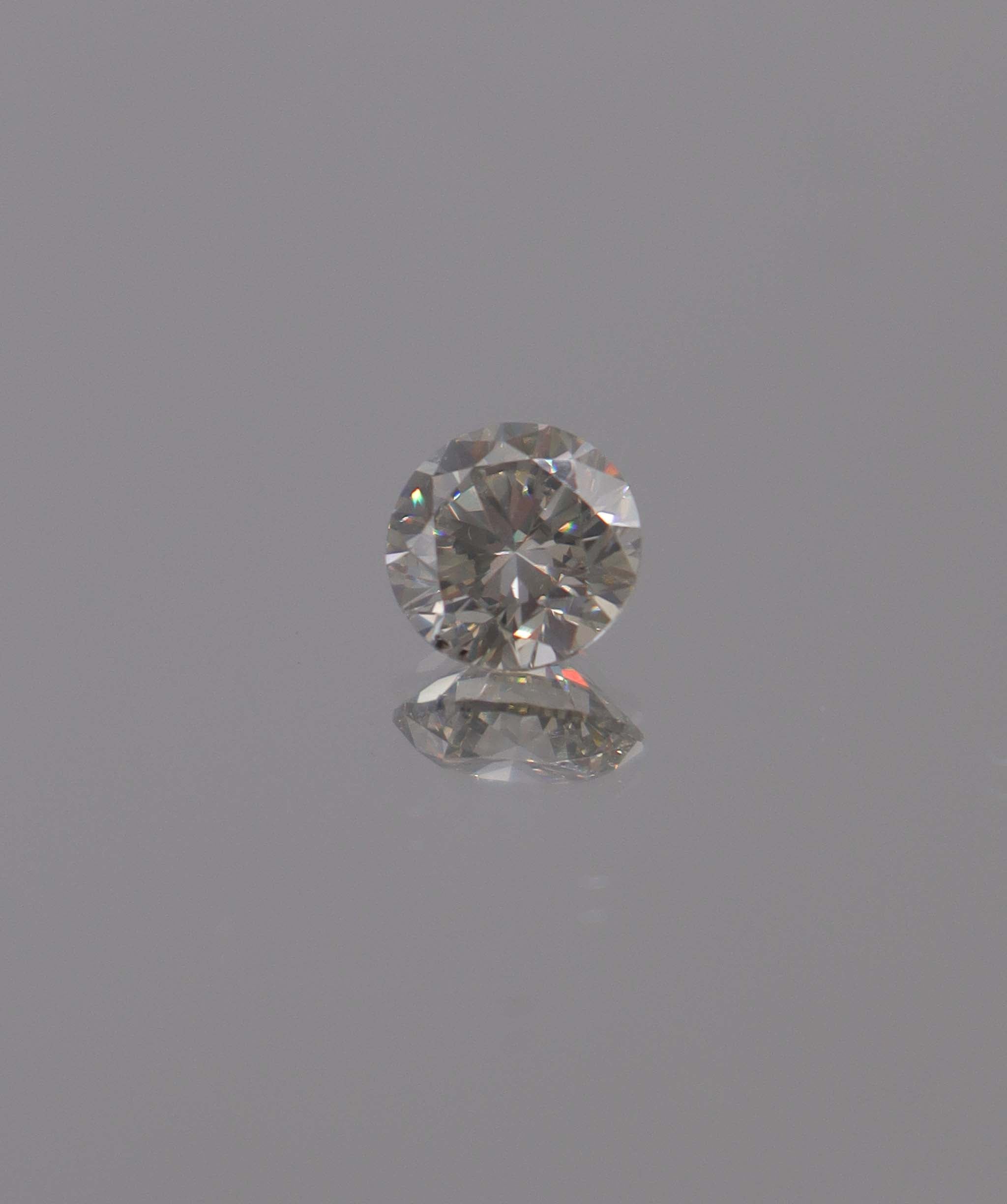 Luxury Promise 1.75CT FANCY GREY ROUND DIAMOND DXBN0479