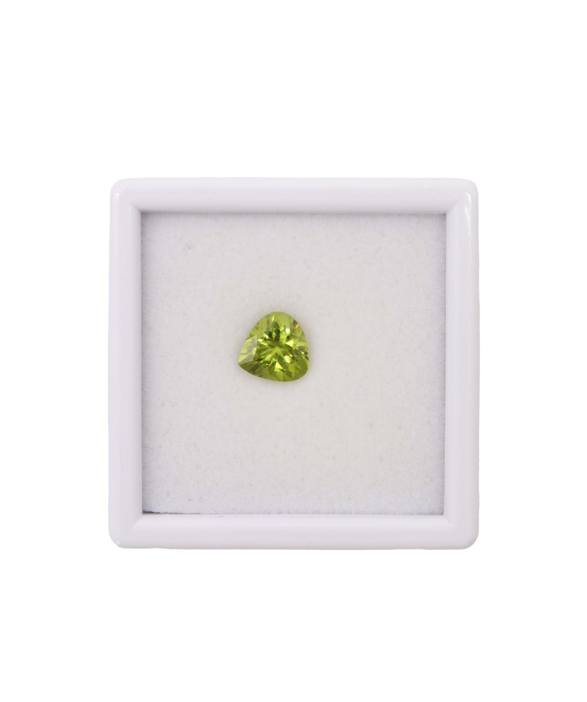 Luxury Promise 1.75cts apple green peridot 8mm DXBD0361