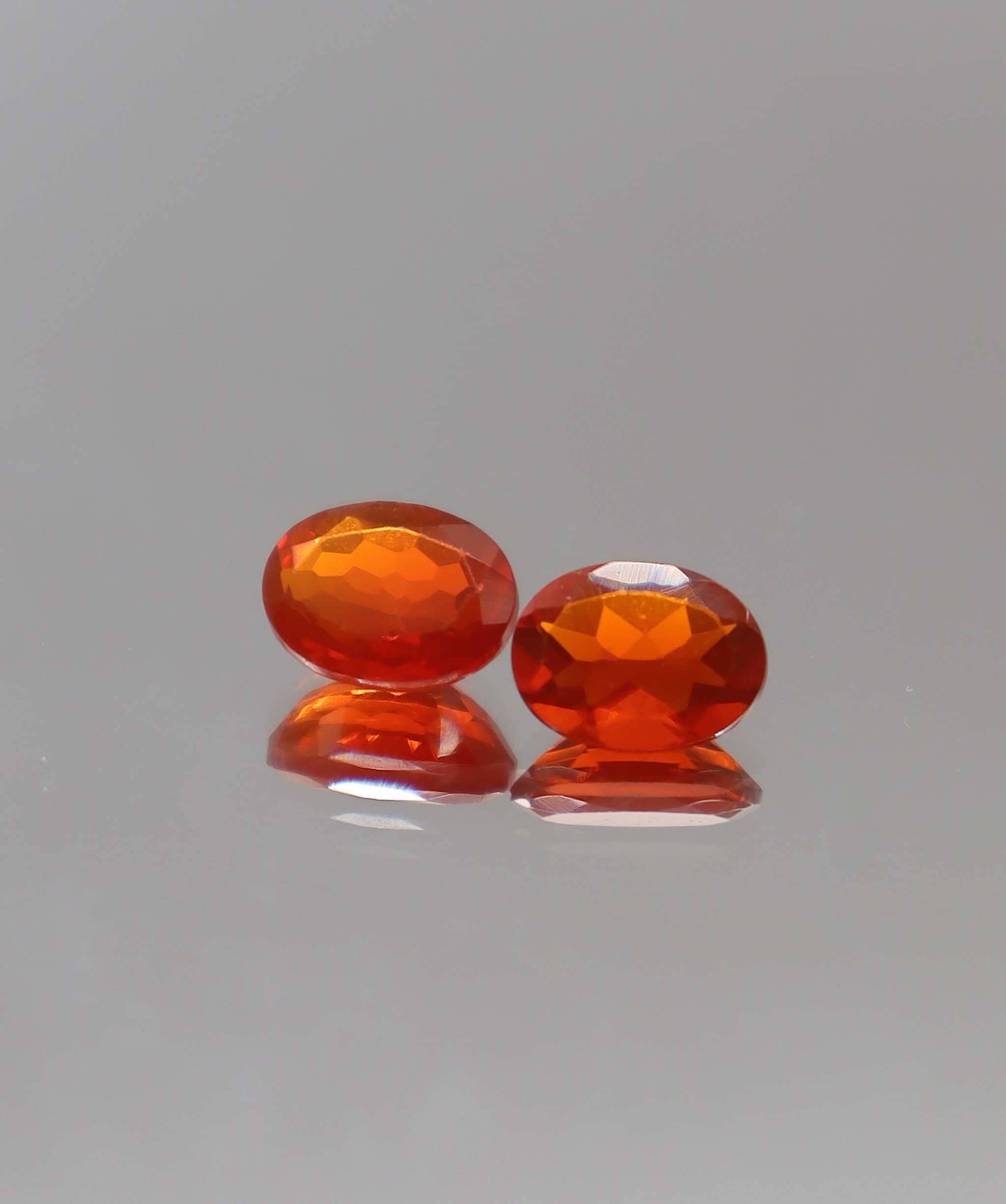 Luxury Promise 1.76ct Fire Opal Oval pair DXBCS2324