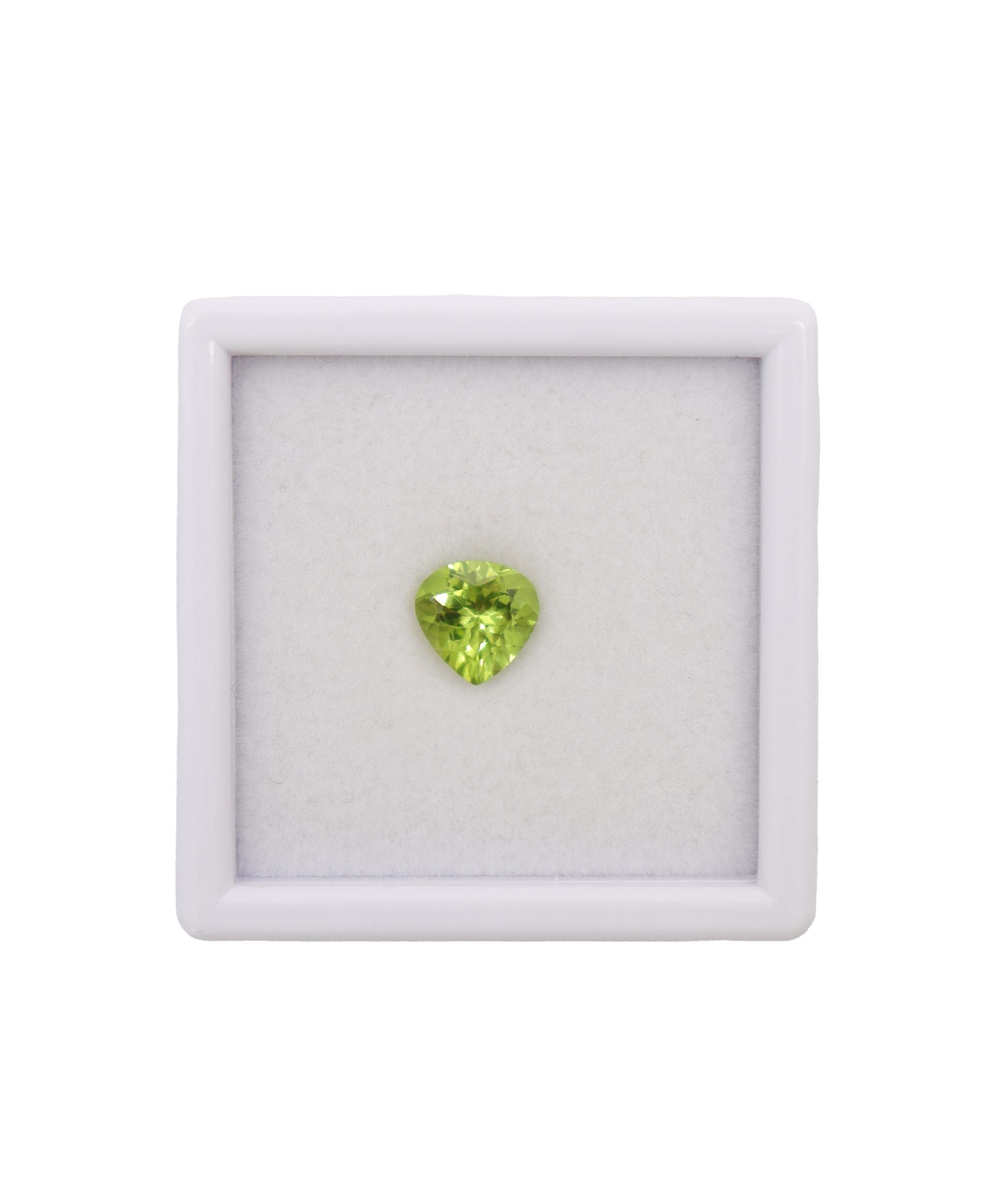 Luxury Promise 1.77cts apple green peridot 8mm DXBD0351
