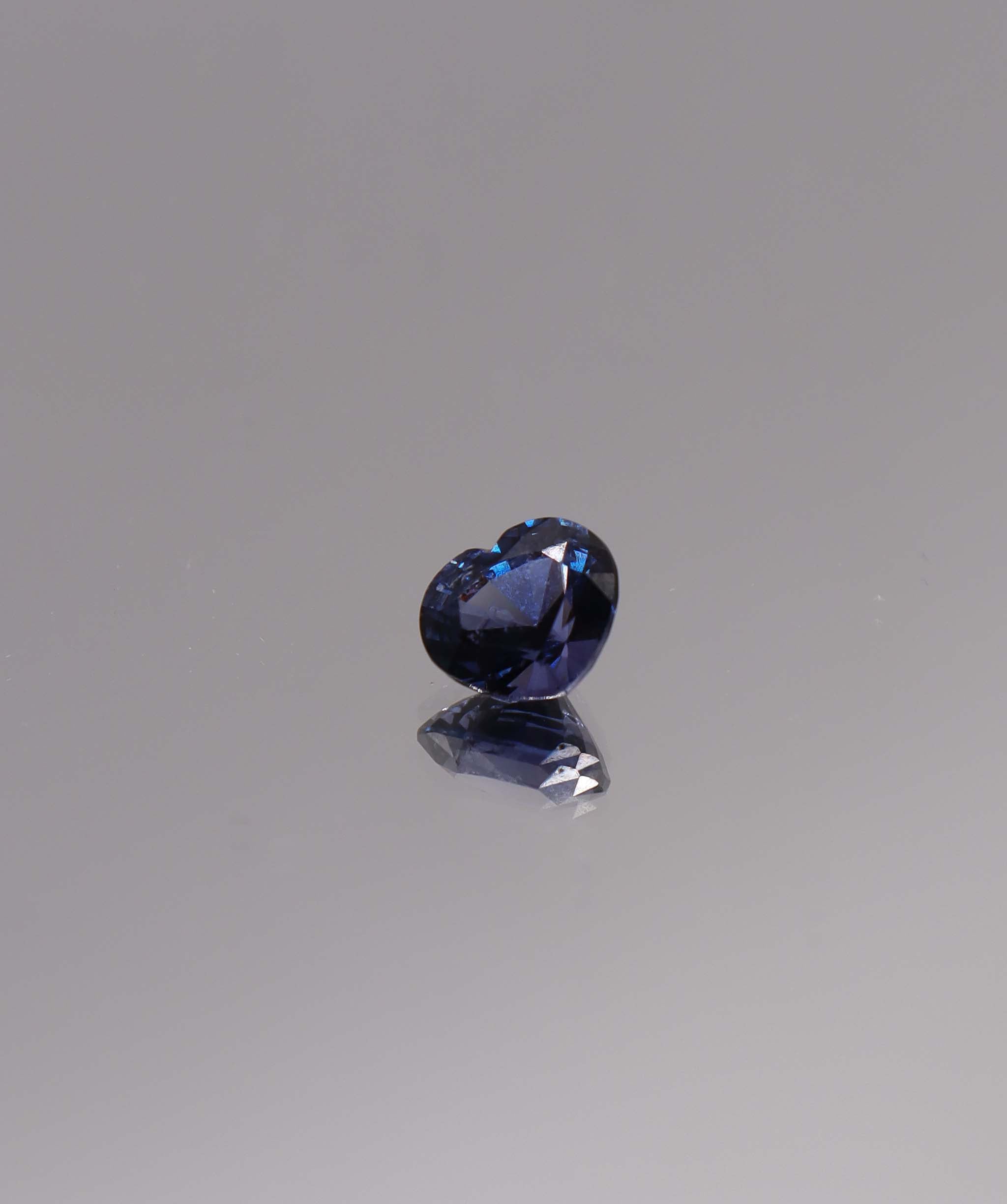 Luxury Promise 1.80ct Ultraviolet Spinel Heart DXBCS1539