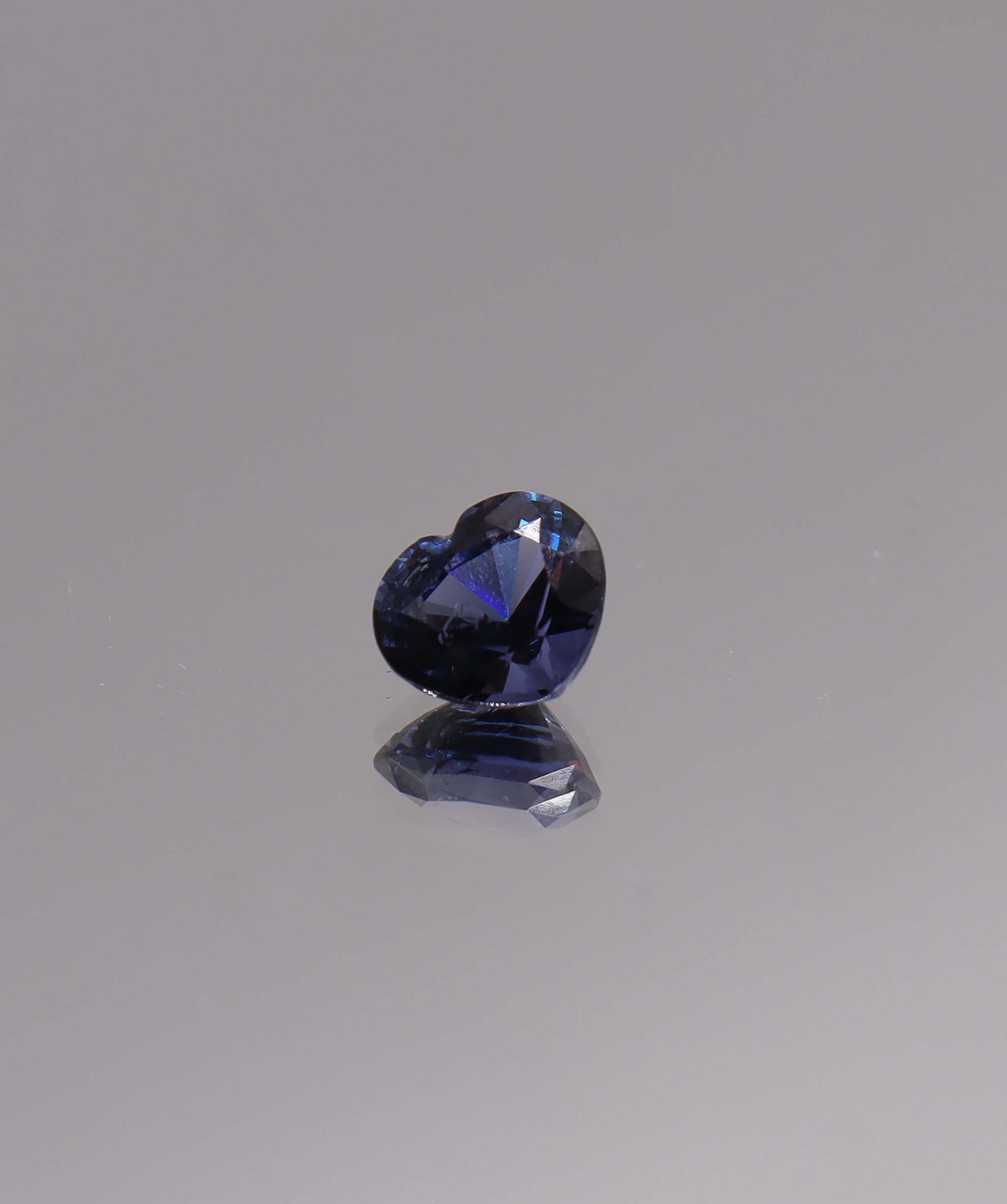 Luxury Promise 1.80ct Ultraviolet Spinel Heart DXBCS1539
