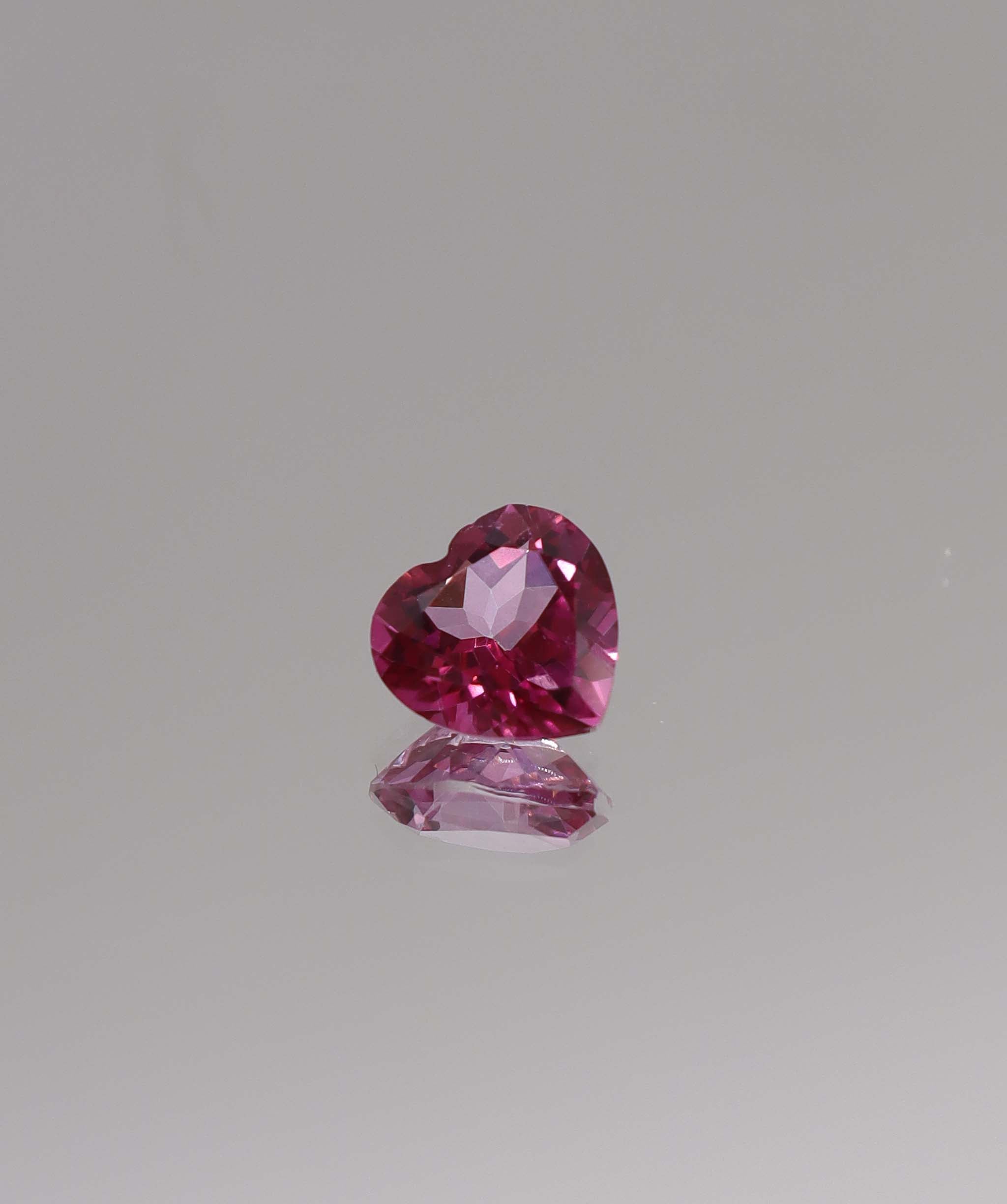 Luxury Promise 1.85ct Pink topaz Heart DXBCS0825