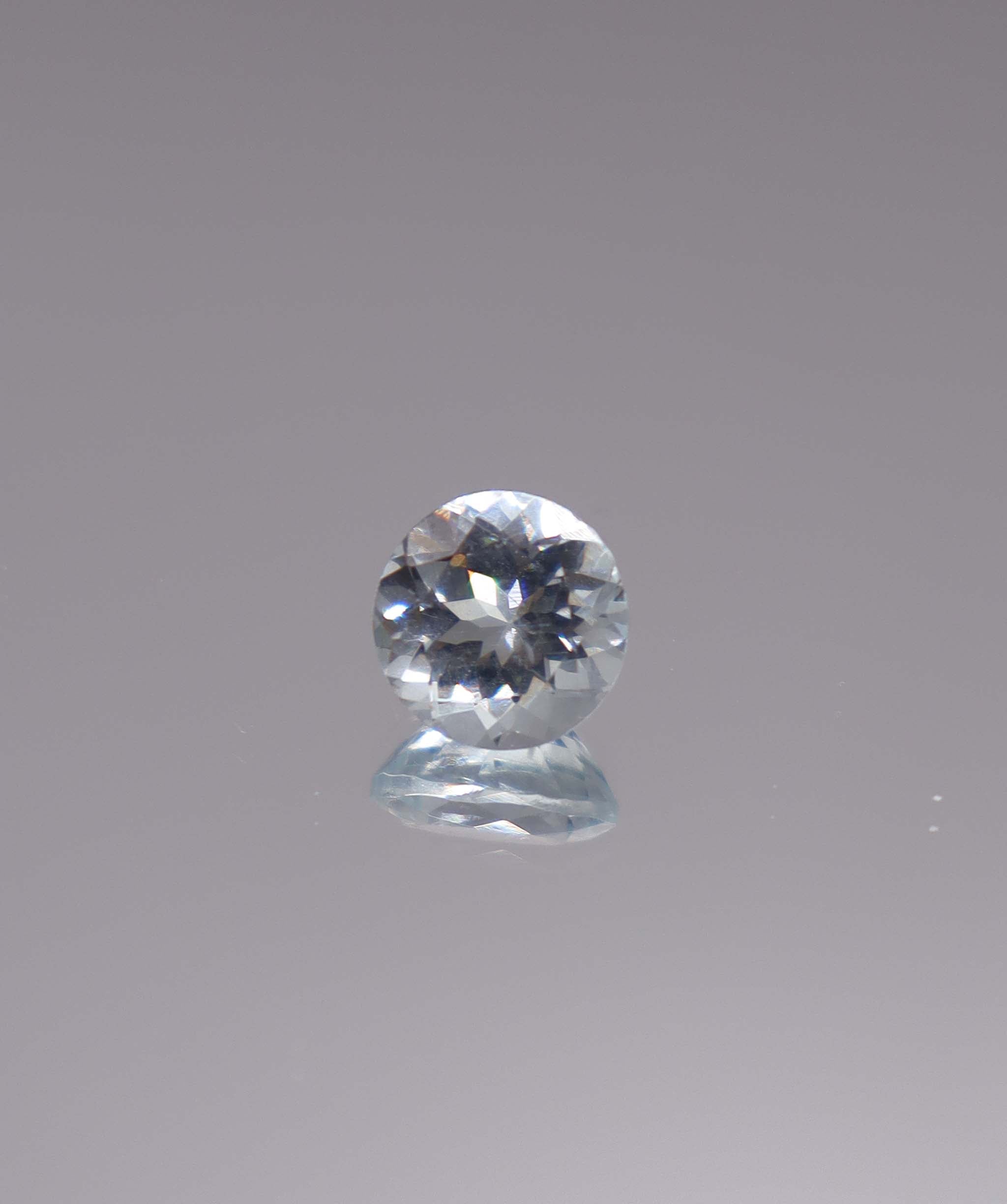 Luxury Promise 1.99ct Aquamarine Round DXBCS3293