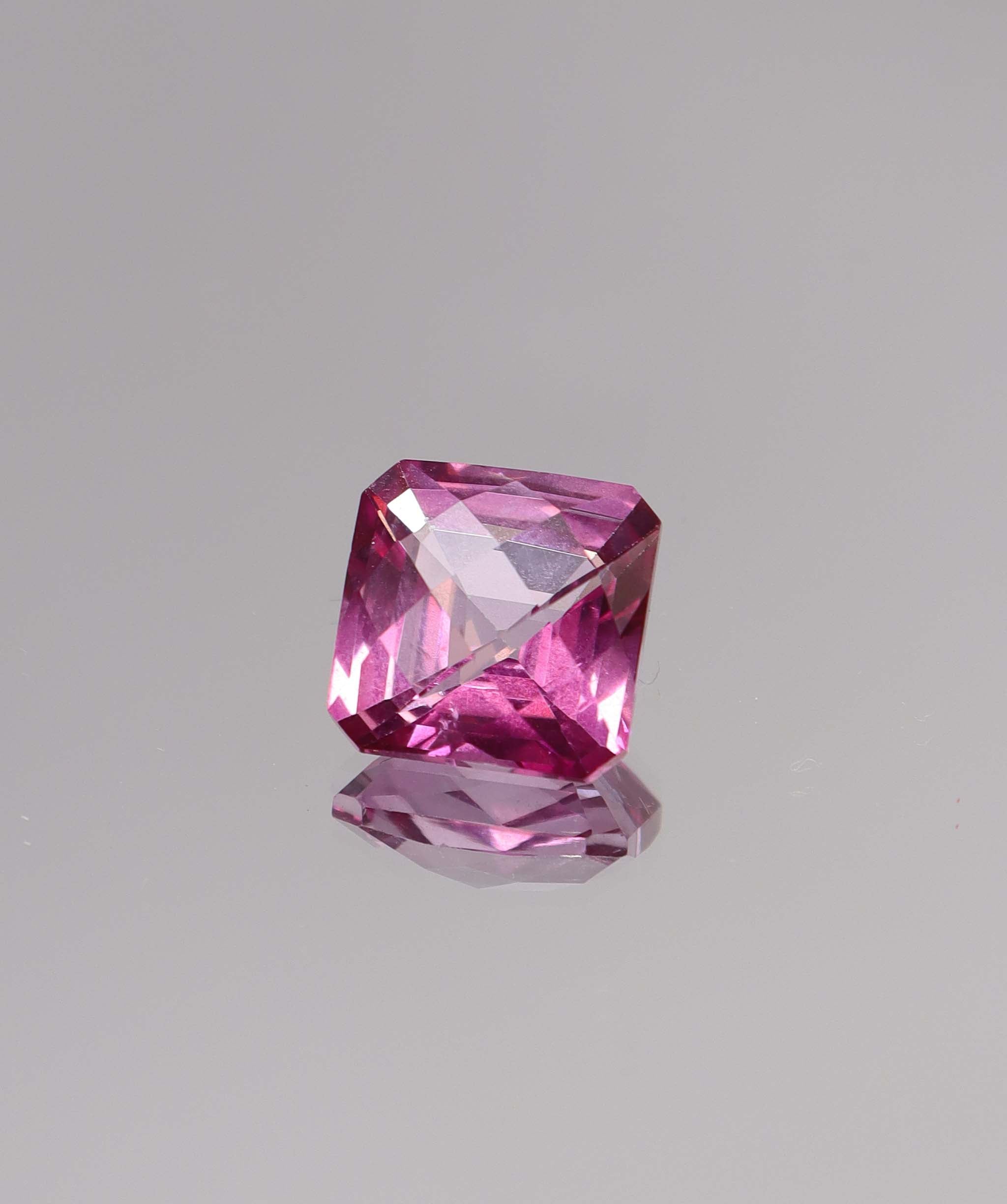 Luxury Promise 10.07ct Radiant Square Cut Pink Topaz DXBS6135