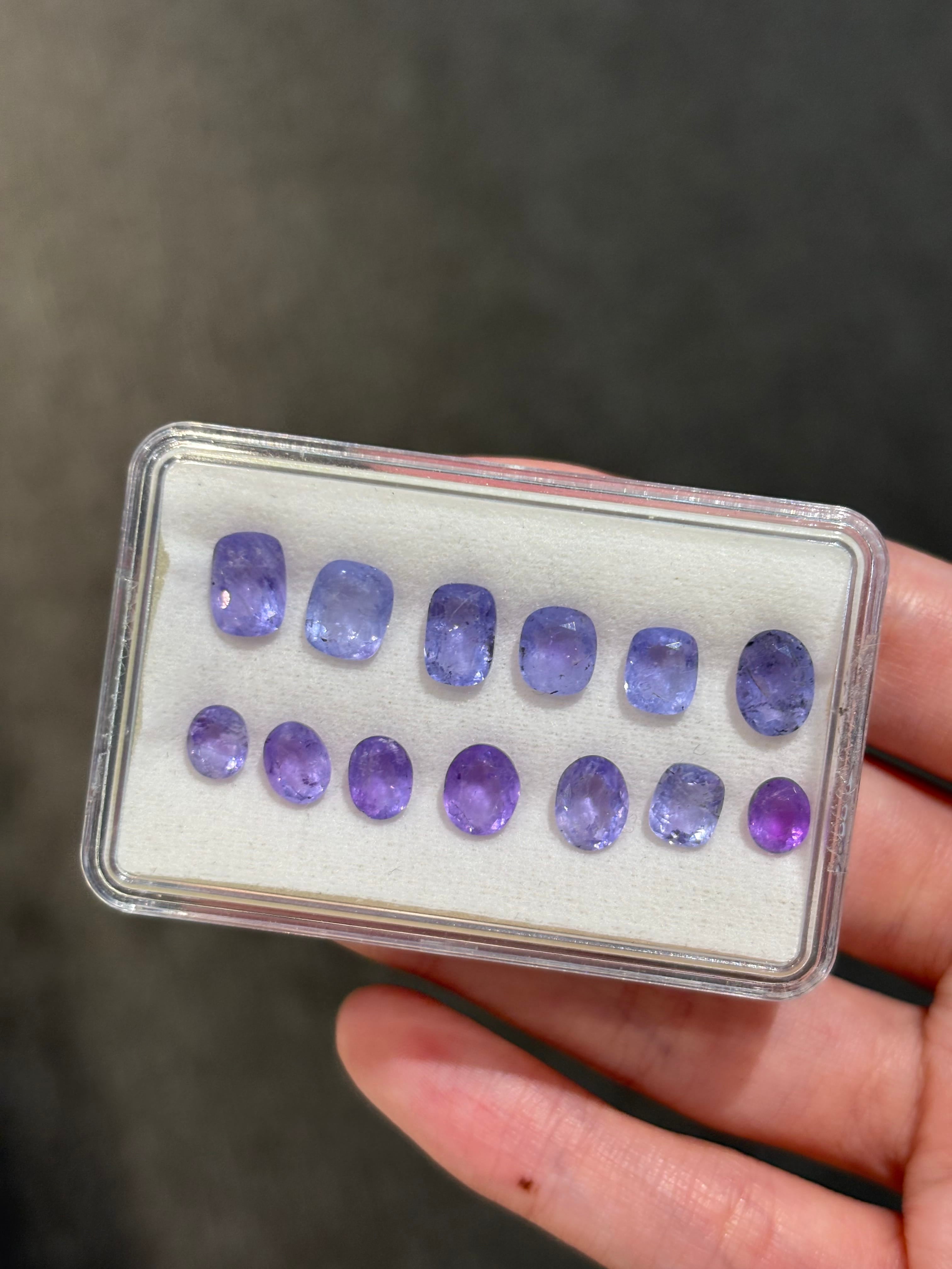 Luxury Promise 10.34ct Hackmanite Lot 13pcs DXBCS4628