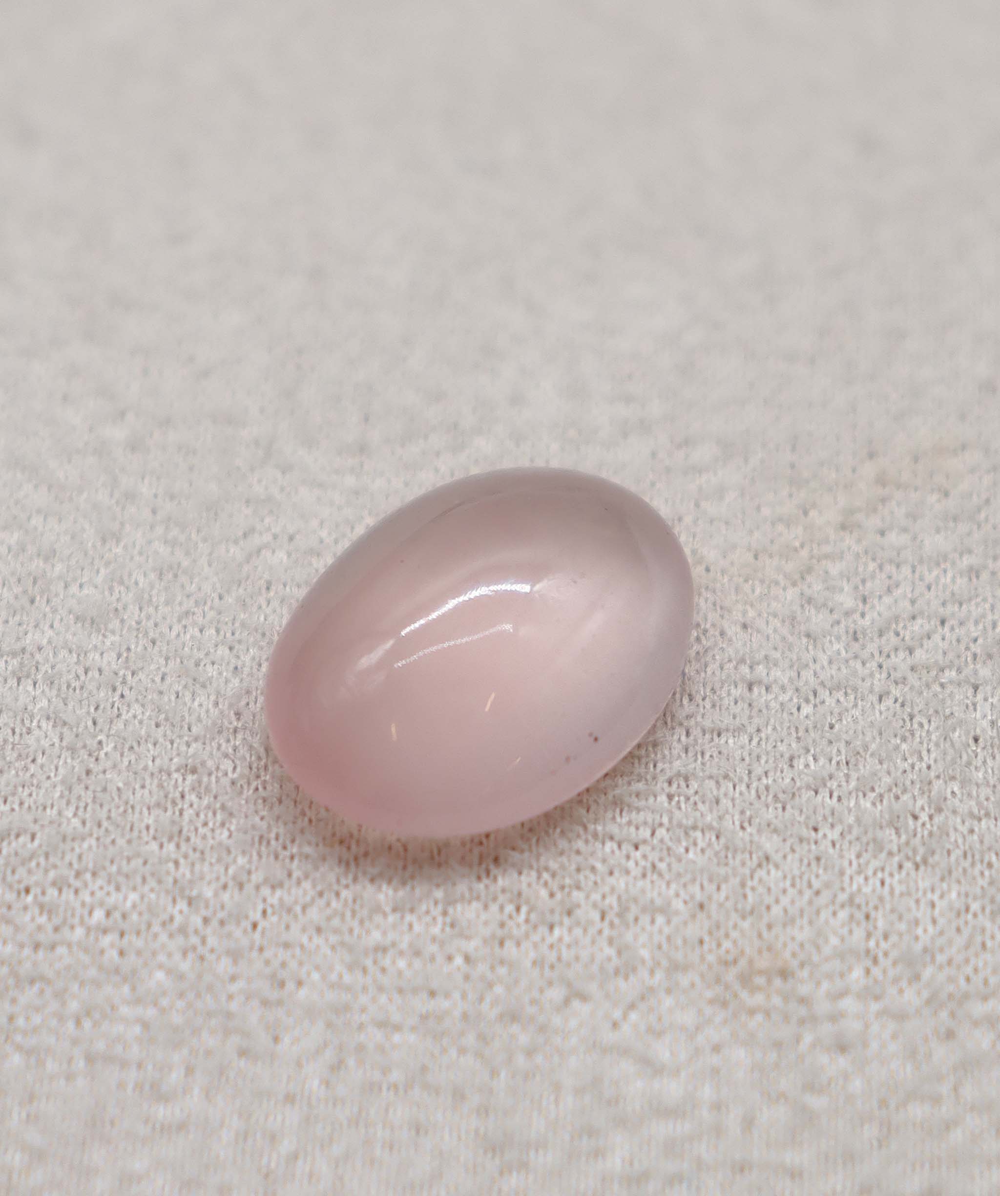 Luxury Promise 10.48ct Rose Quartz Cabochon Oval DXBCS2405