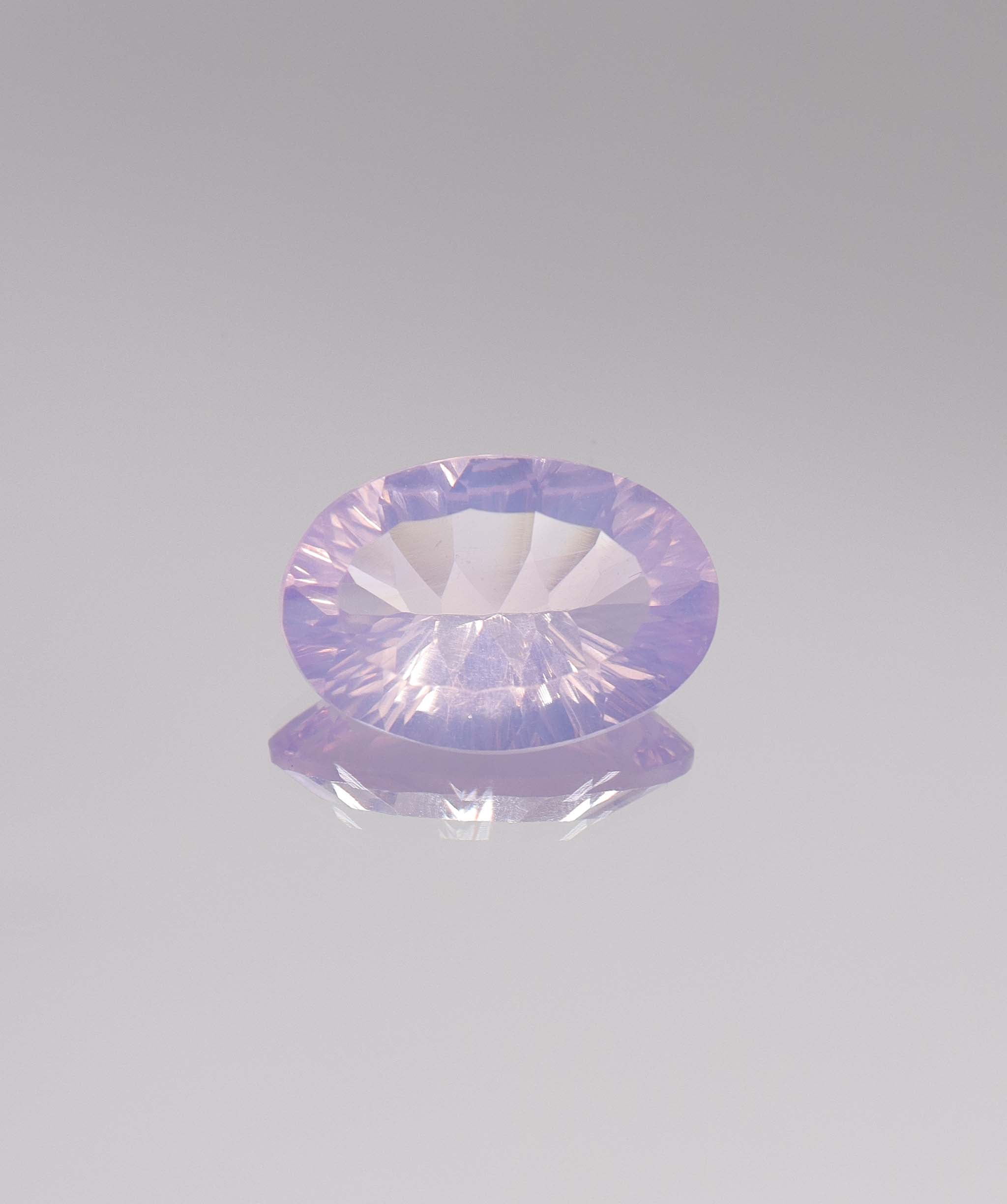 Luxury Promise 10.95ct Lavender Quartz Concave Cut DXBCS2793
