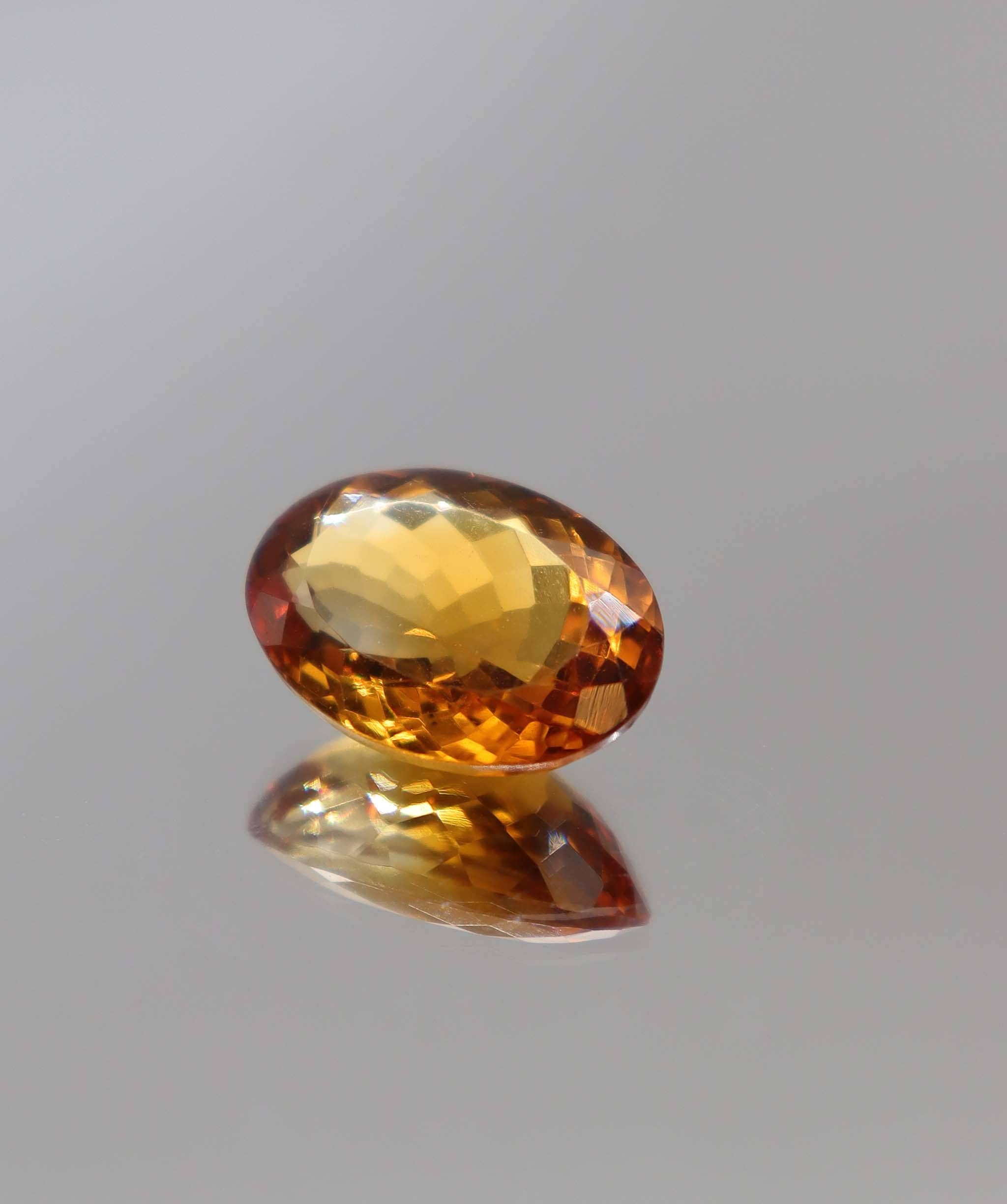 Luxury Promise 11.34ct Madeira Citrine Oval DXBCS2385