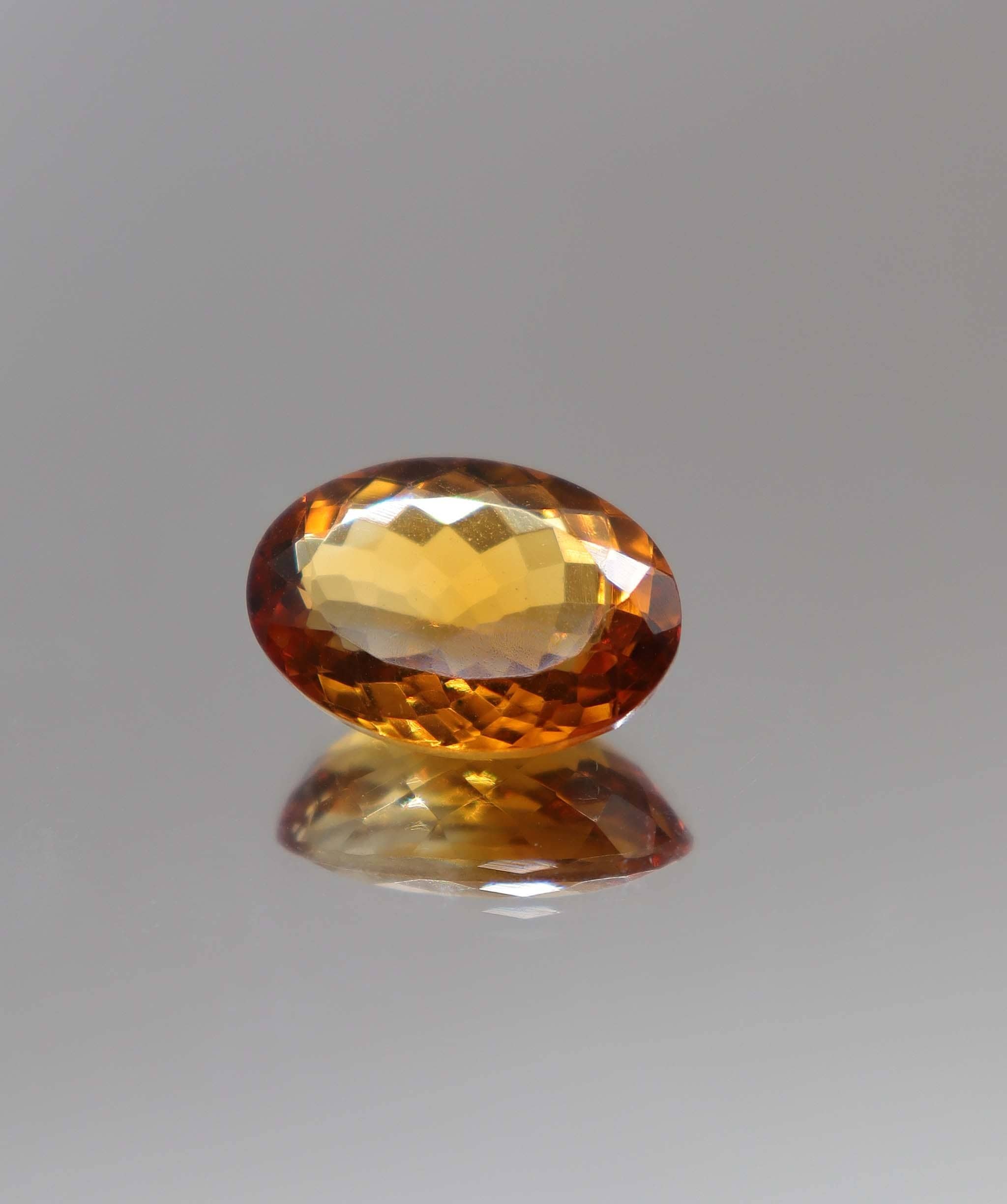 Luxury Promise 11.34ct Madeira Citrine Oval DXBCS2385