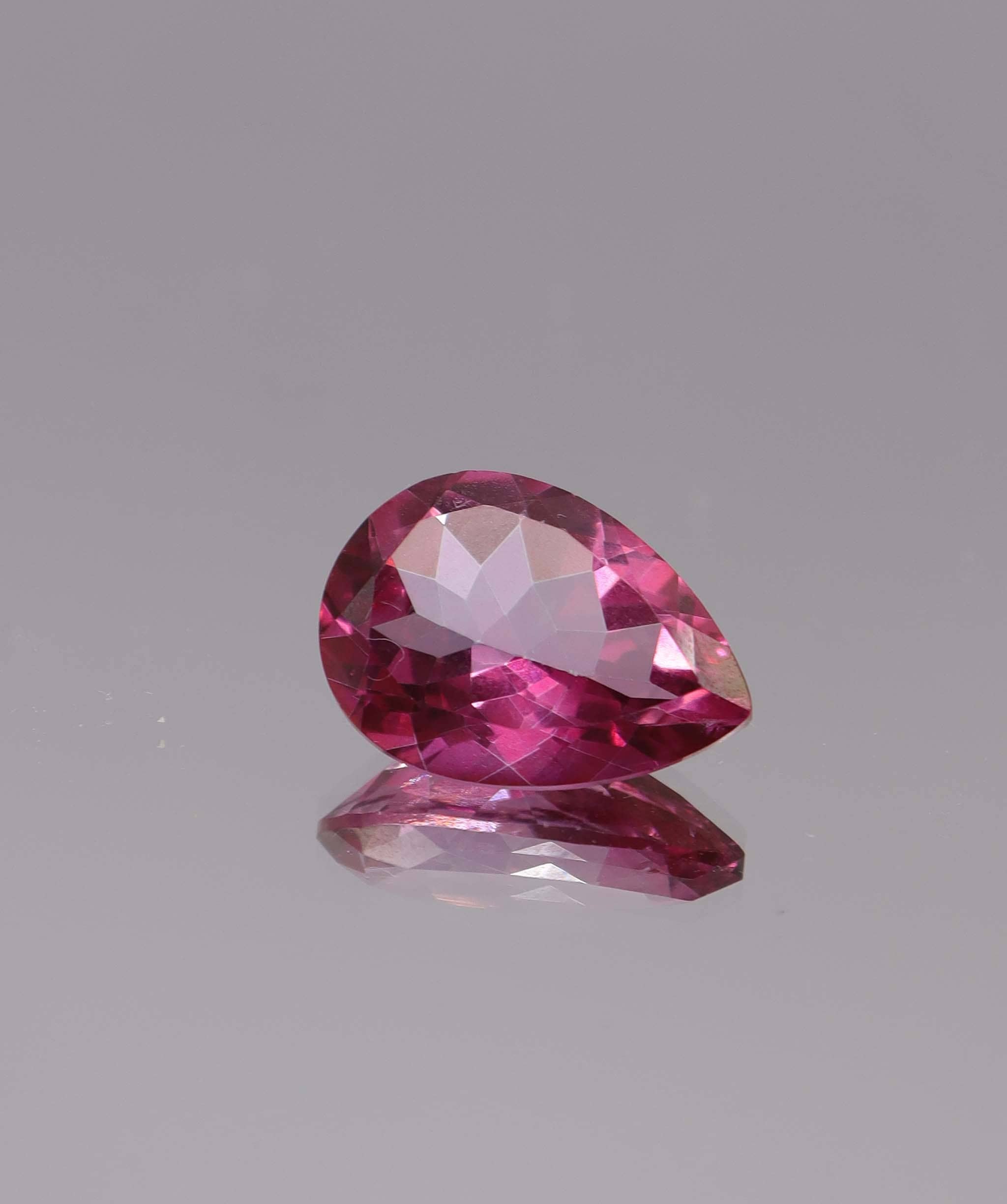Luxury Promise 11.94ct Pear Cut Pink Topaz DXBS6129