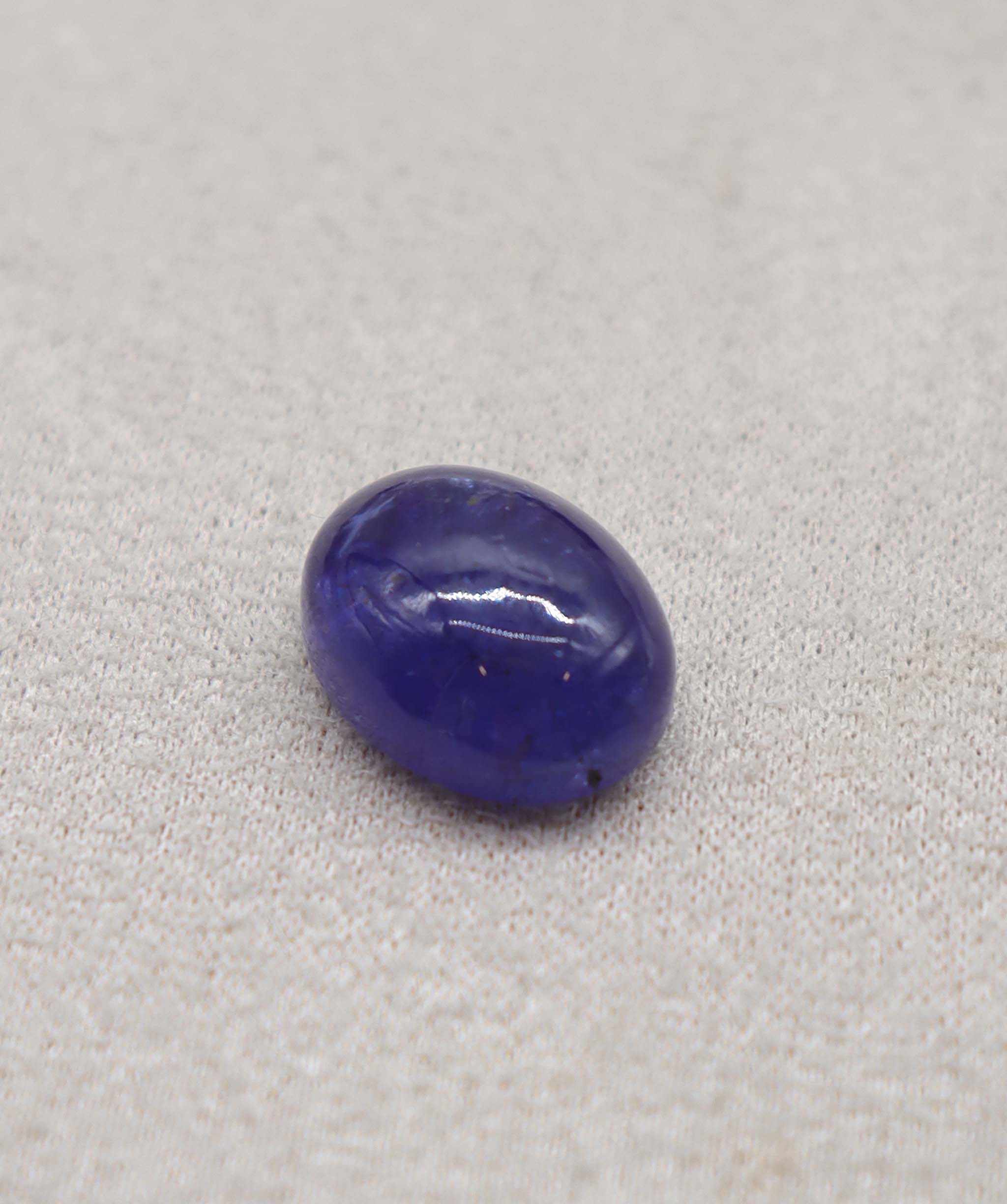 Luxury Promise 12.89ct Tanzanite Cabochon Oval DXBCS2394