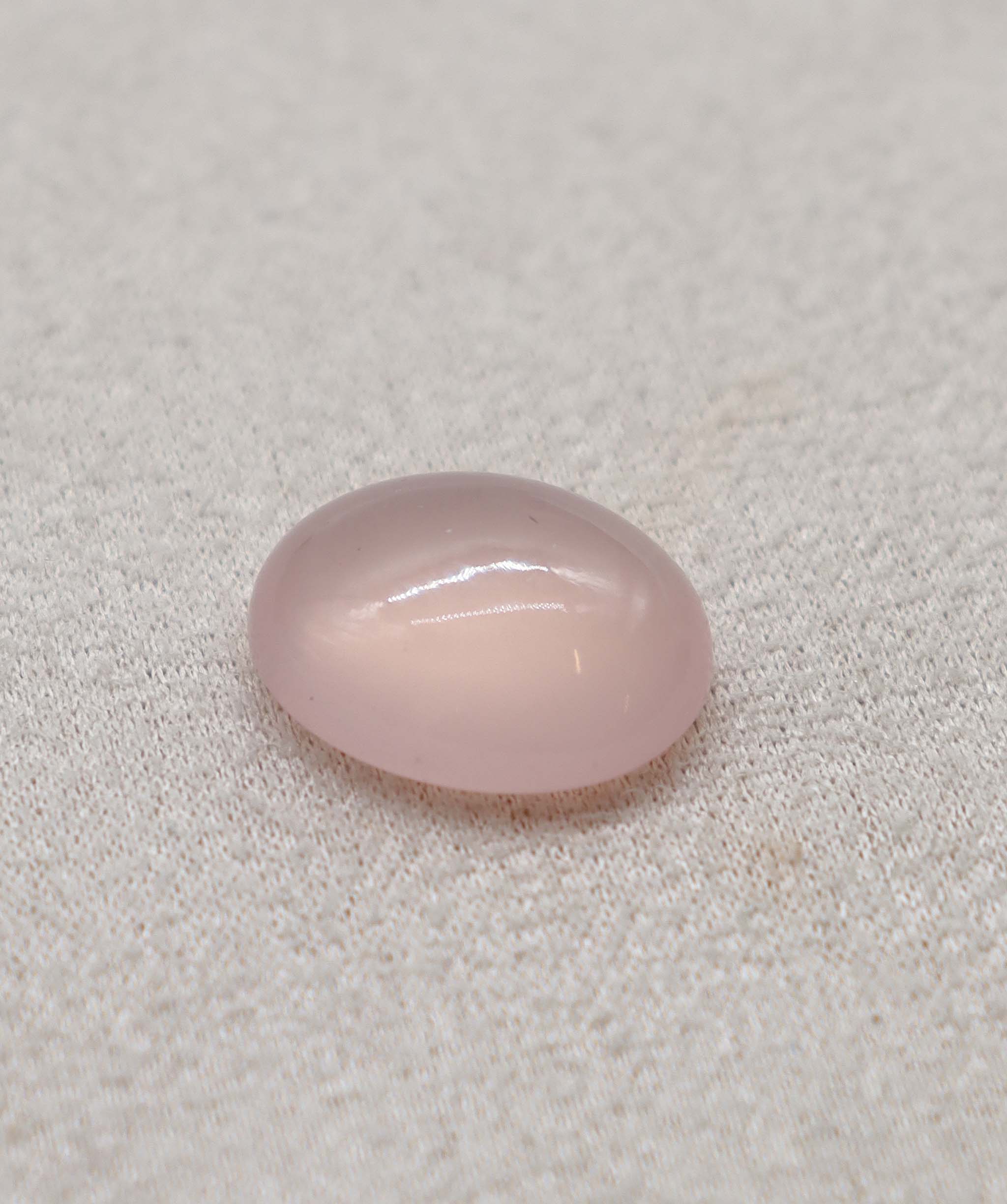 Luxury Promise 14.35ct Rose Quartz Cabochon Oval DXBCS2402