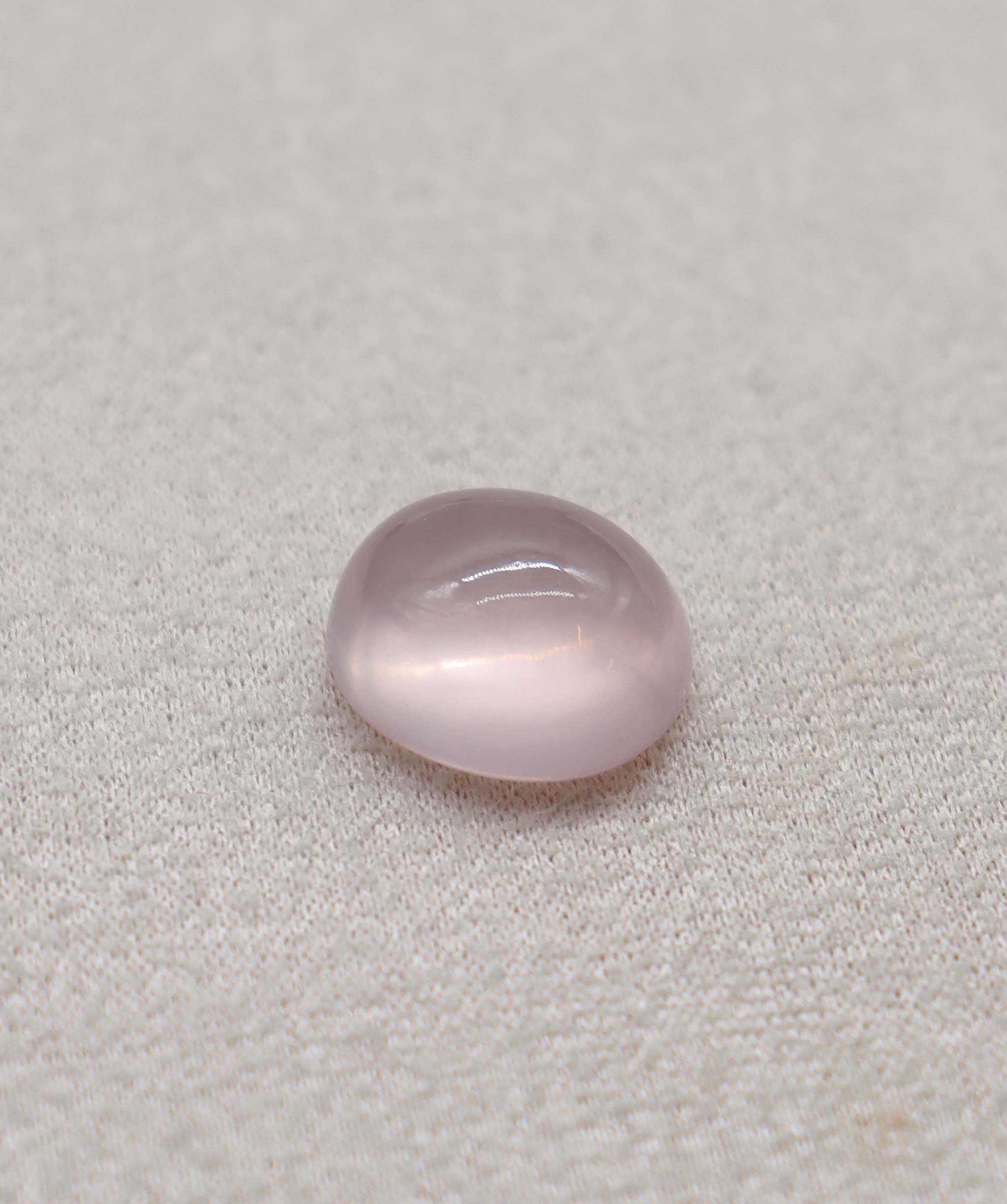 Luxury Promise 14.86ct Rose Quartz Cabochon Oval DXBCS2401