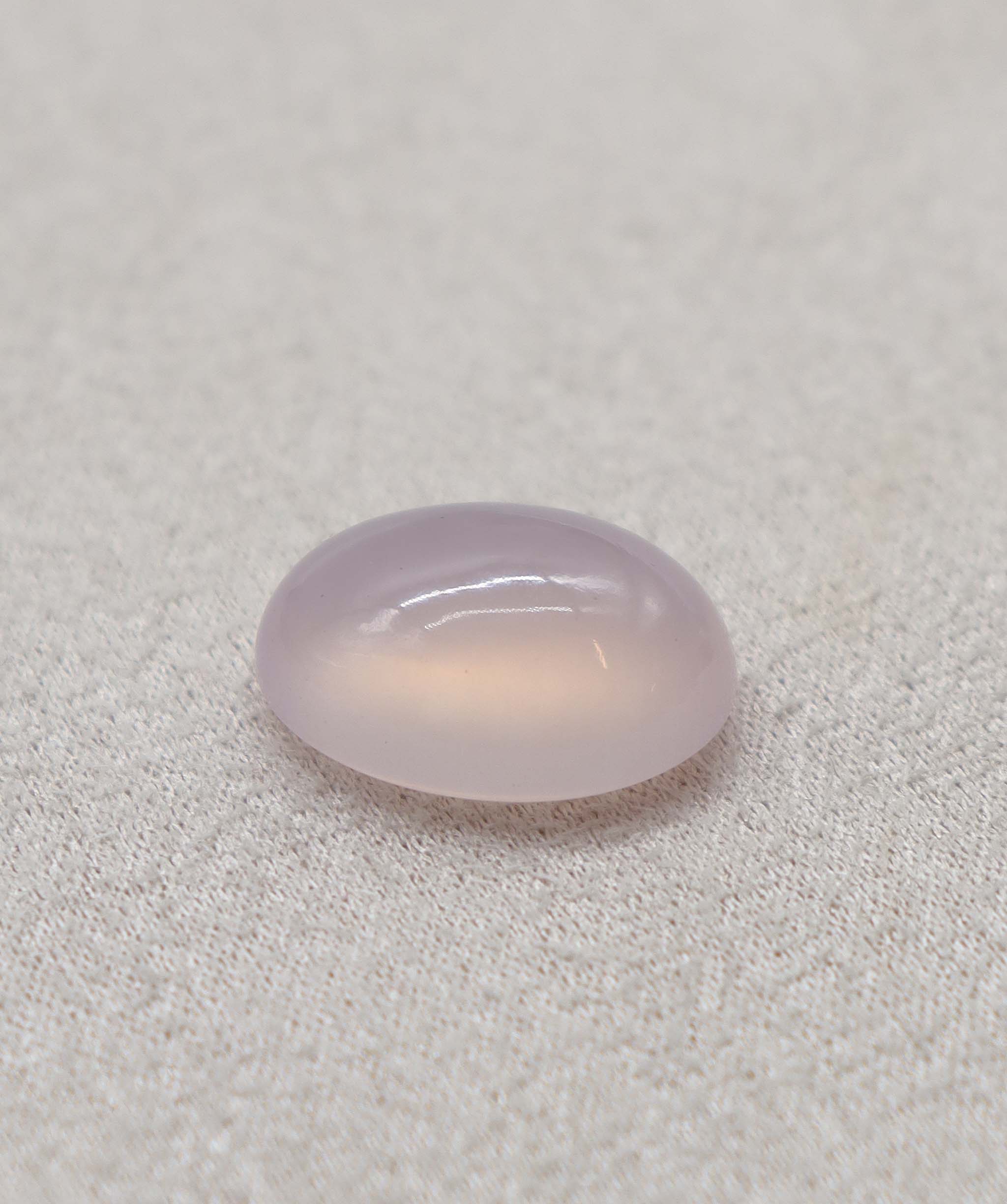 Luxury Promise 15.33ct Rose Quartz Cabochon Oval DXBCS2403