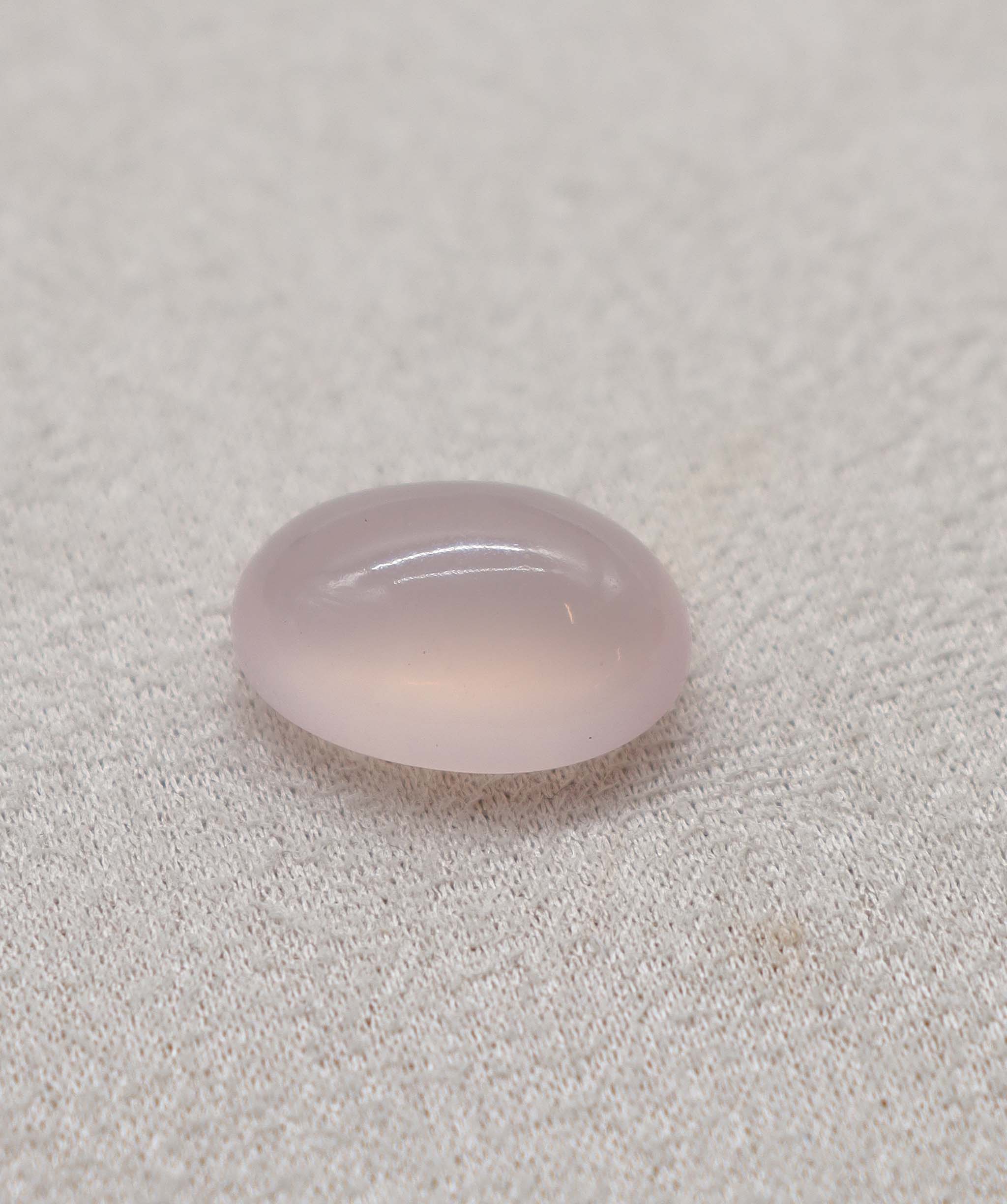 Luxury Promise 16.83ct Rose Quartz Cabochon Oval DXBCS2400