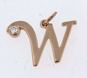 Luxury Promise 18K RG PENDANT WITH DIAMOND DD 1p 0.05Ct RG 1.900G P18870-14264