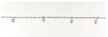 Luxury Promise 18K WG BRACELET WITH DIAMOND DD 7p 0.17 WG 1.270 B0000-3731