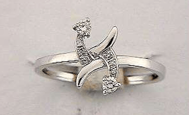 Luxury Promise 18K WG RING WITH DIAMOND DD 8p 0.11Ct WG 2.000G R17460-32765