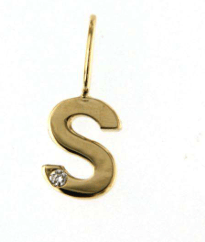 Luxury Promise 18K YG PENDANT WITH DIAMOND DD 1p 0.005Ct YG 0.484G P0000-15435