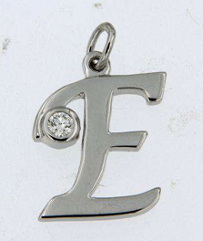 Luxury Promise 18K YG PENDANT WITH DIAMOND DD 1p 0.05Ct WG 1.300G P18852-14109b