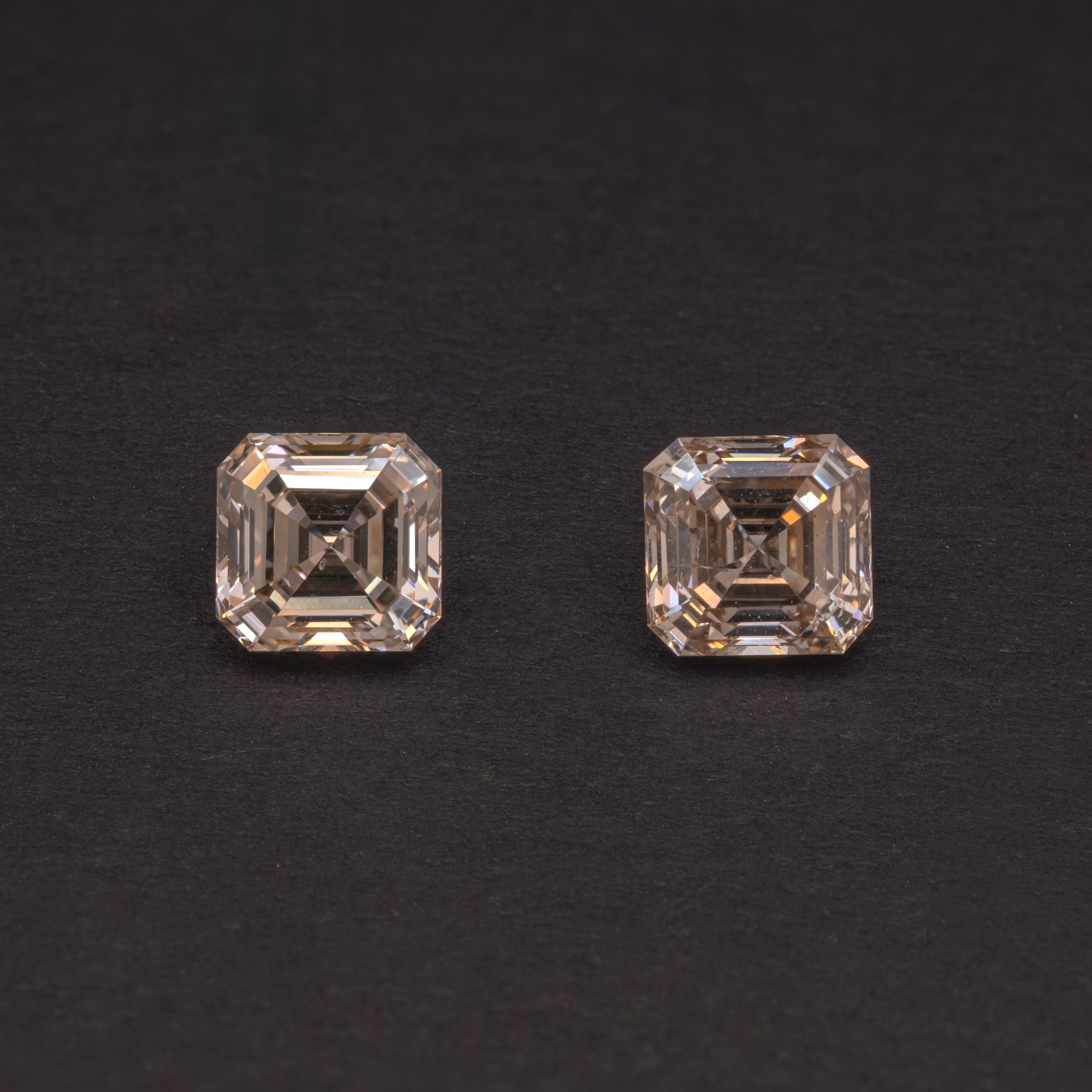 Luxury Promise 1crt Very intense roseglow pink Asher-cut Diamond ANC1415