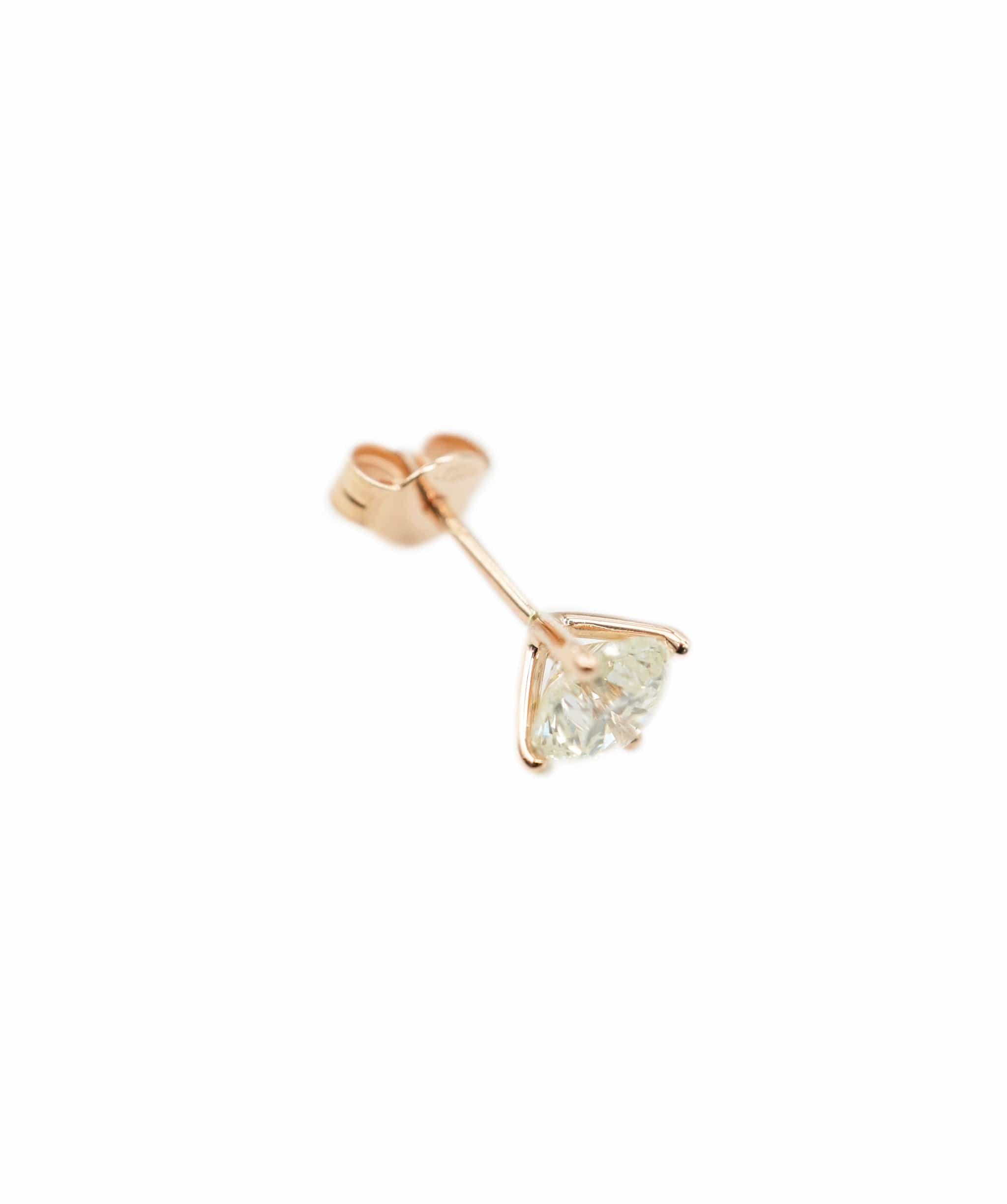 Luxury Promise 1ct ROSE RB earrings DBXN0018