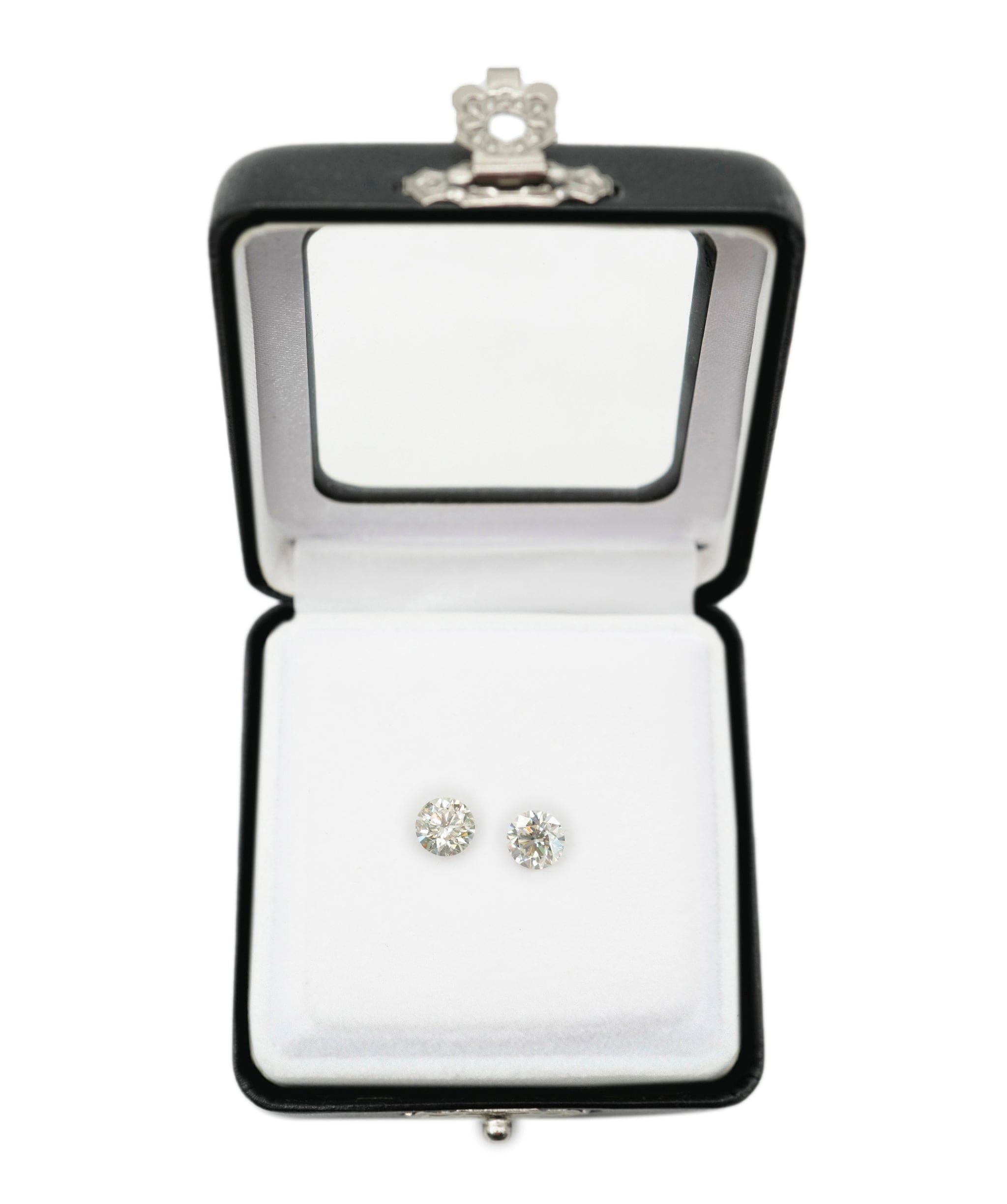 Luxury Promise 2.03ct STUDS. COMMERCIAL ROUND DIAMOND DBXN0393