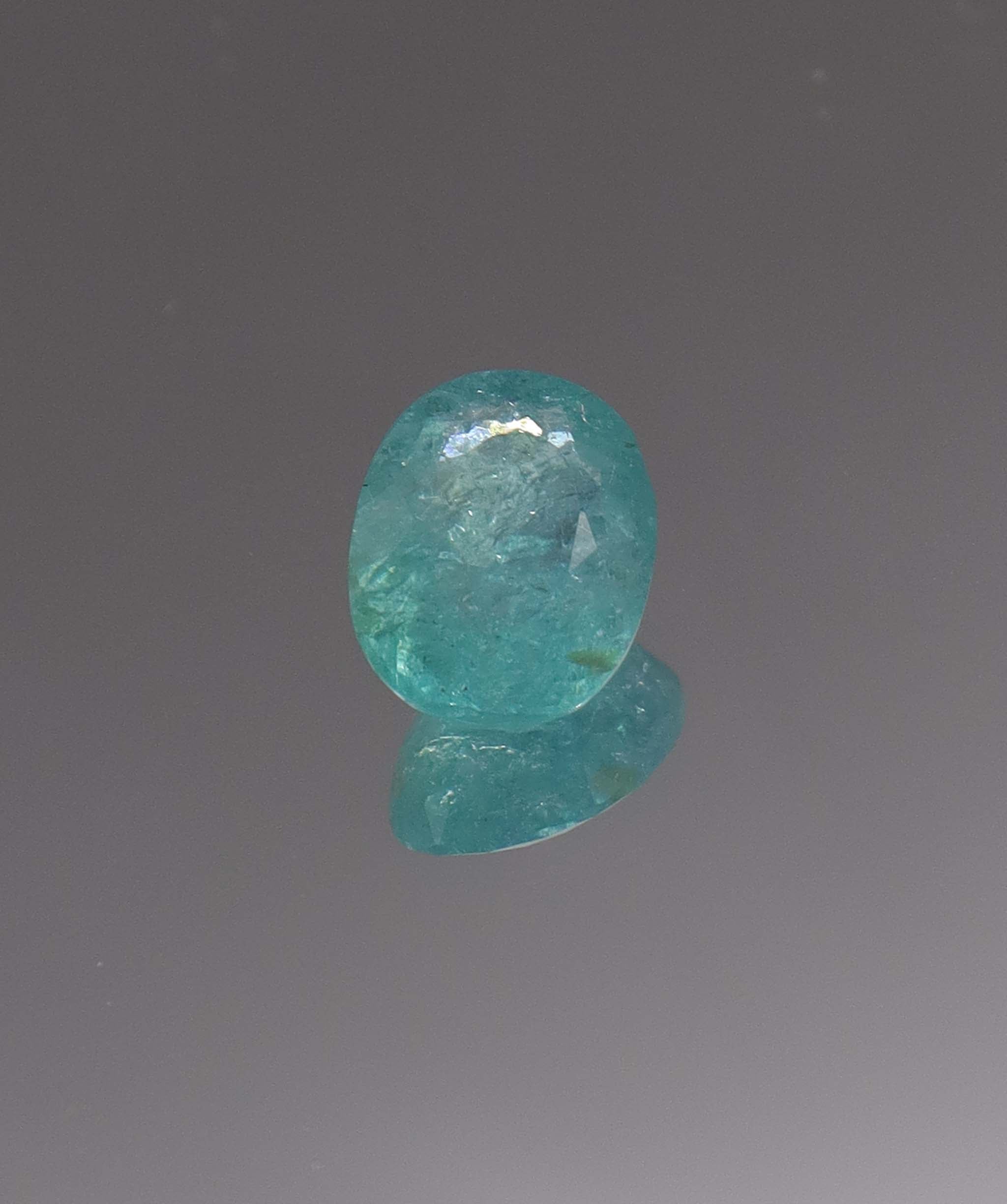 Luxury Promise 2.05ct Neon Blue Paraiba Oval (Windex Blue) DXBCS1300