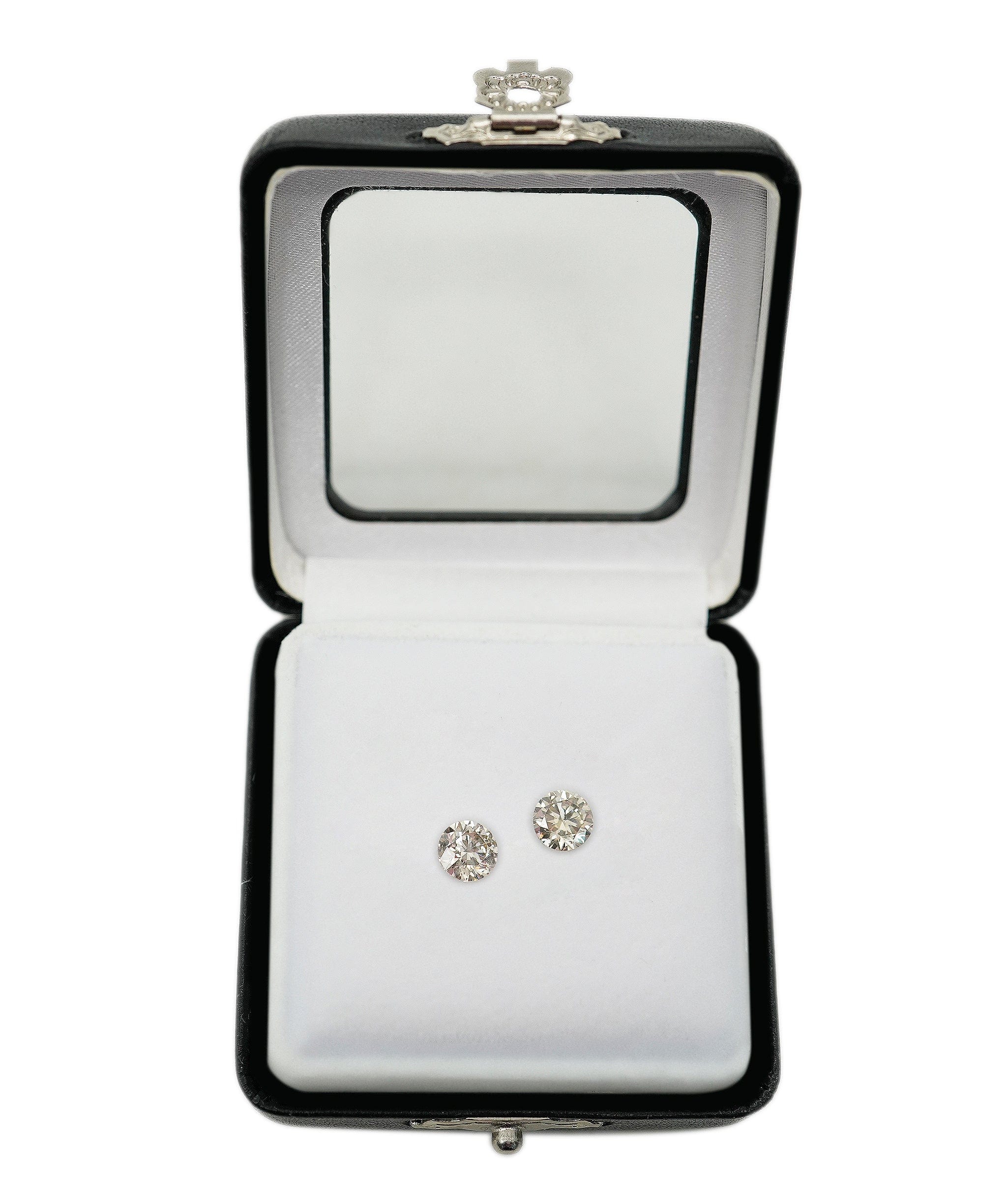 Luxury Promise 2.06 ct CHAMPAGNE ROUND SHAPE DIAMOND ANC-S33-52