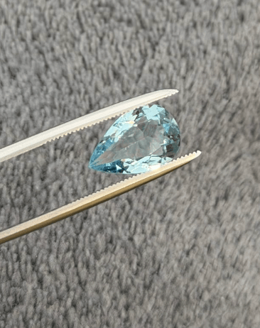 Luxury Promise 2.12ct aquamarine pear DXBCS2507