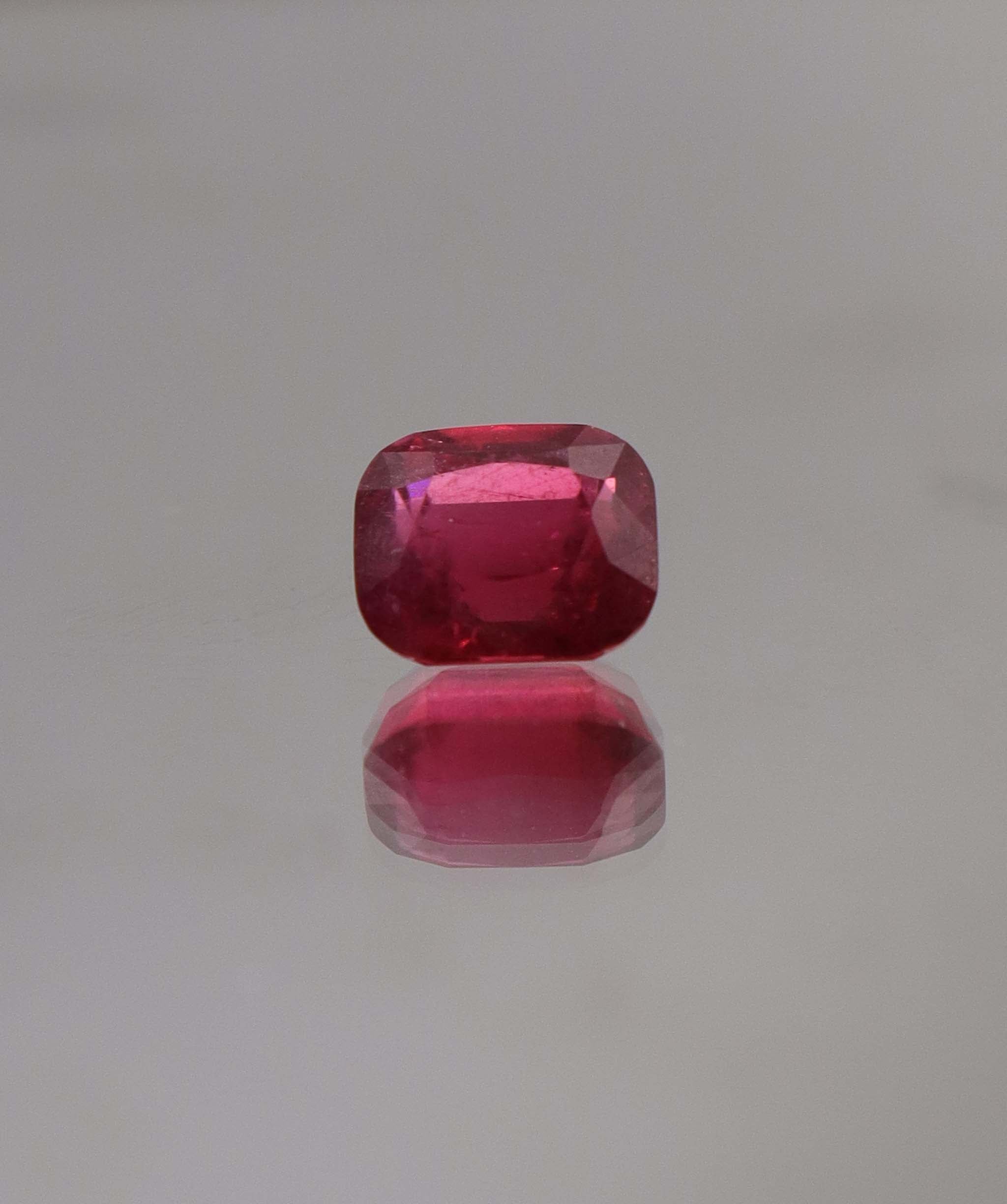 Luxury Promise 2.13ct Rubellite Cushion (Afghan) DXBCS1009