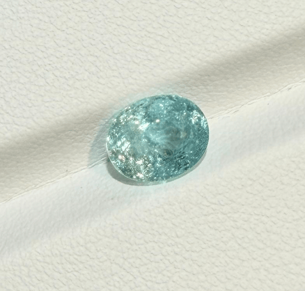 Luxury Promise 2.14ct Neon blue paraiba from Mozambique DXBCS4144