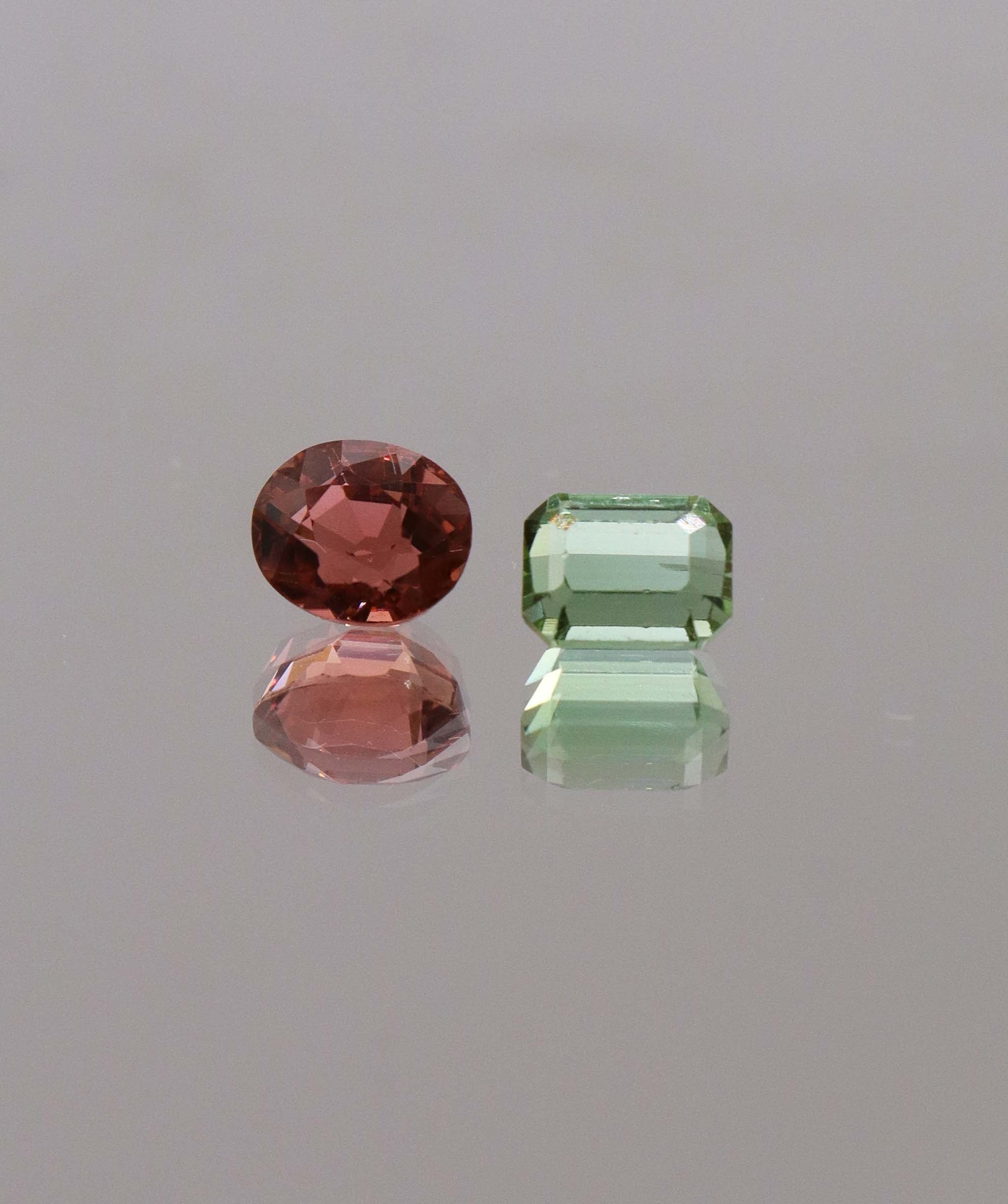 Luxury Promise 2.15ct Afghan Tourmaline Moi et Toi DXBCS0343