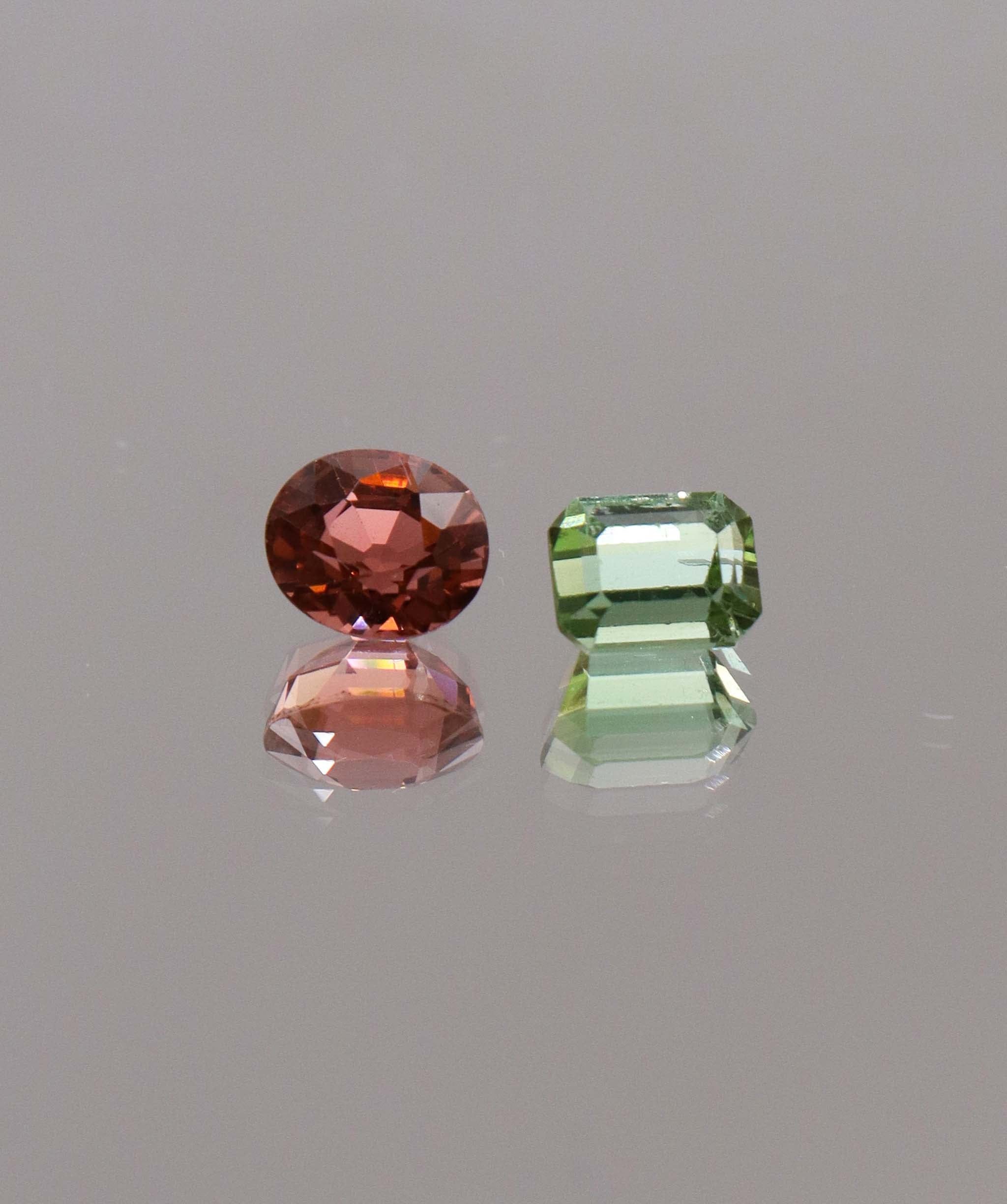 Luxury Promise 2.15ct Afghan Tourmaline Moi et Toi DXBCS0343