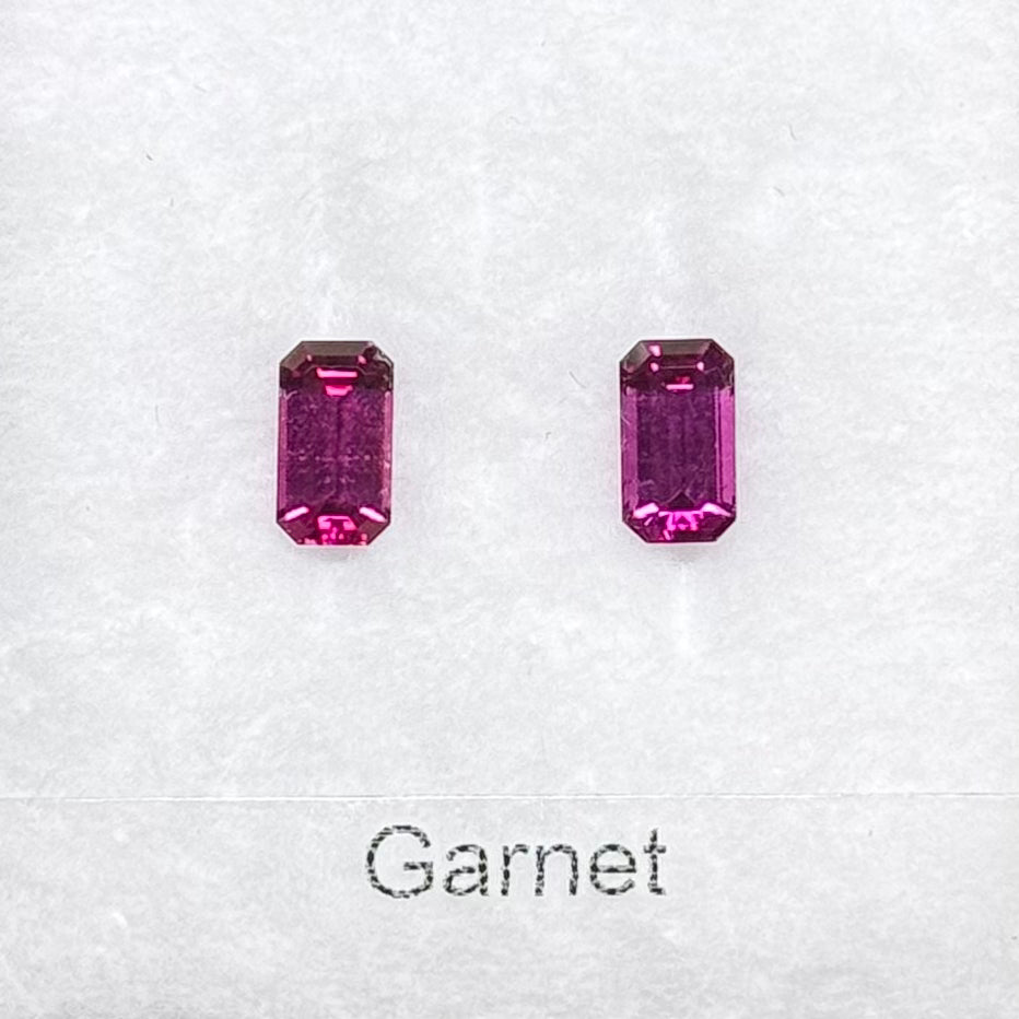 Luxury Promise 2.19ct Mozambique Garnet pair D02067